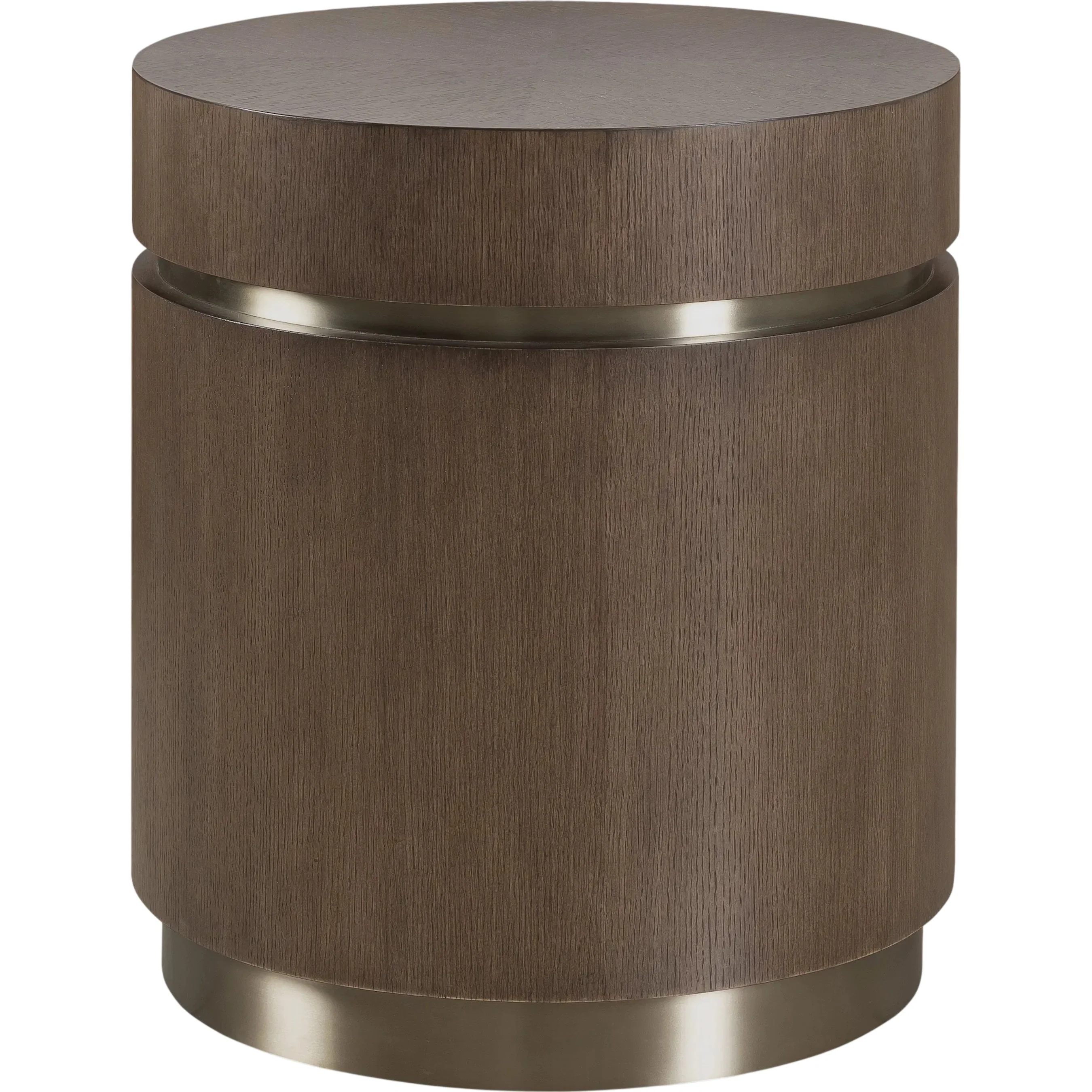 Commerce and Market Roll With It Round End Table