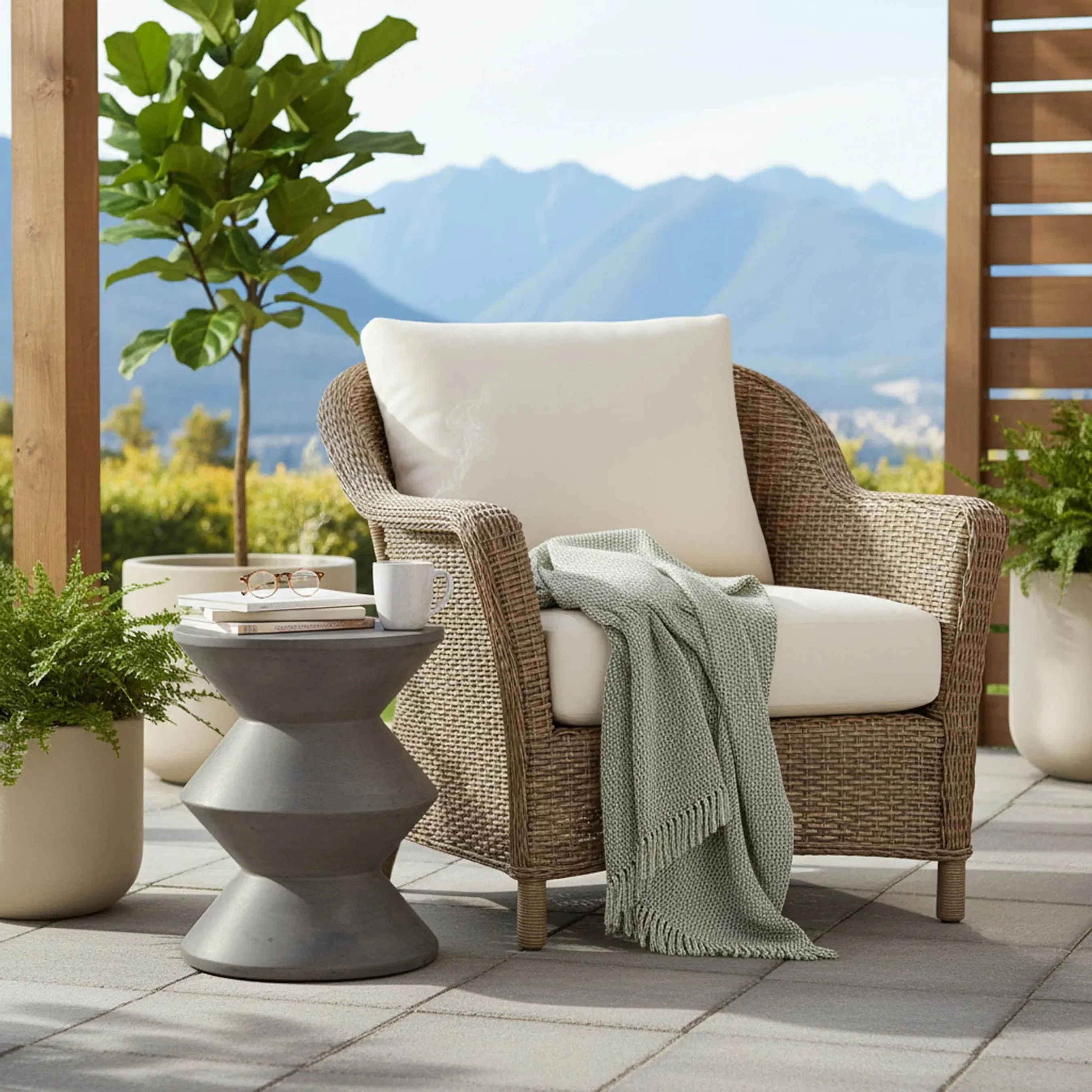 Concrete Inverted Side Table - Image 21