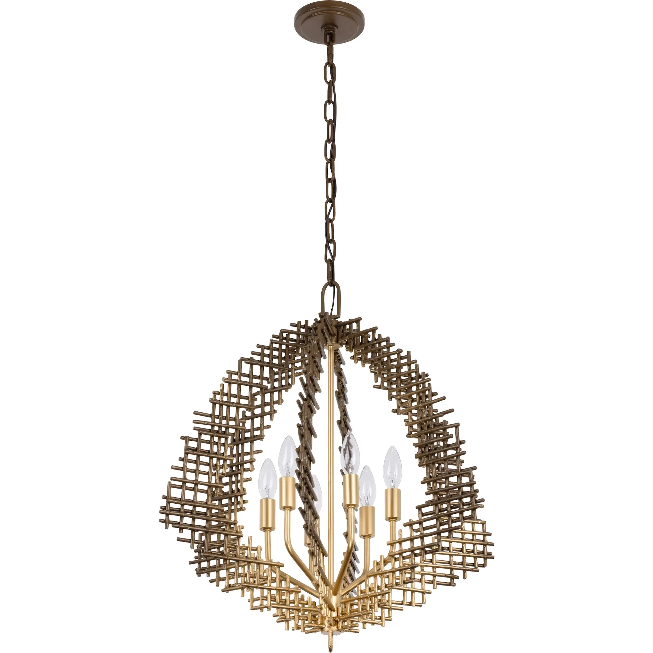 Construct 6 Light Pendant - Image 3