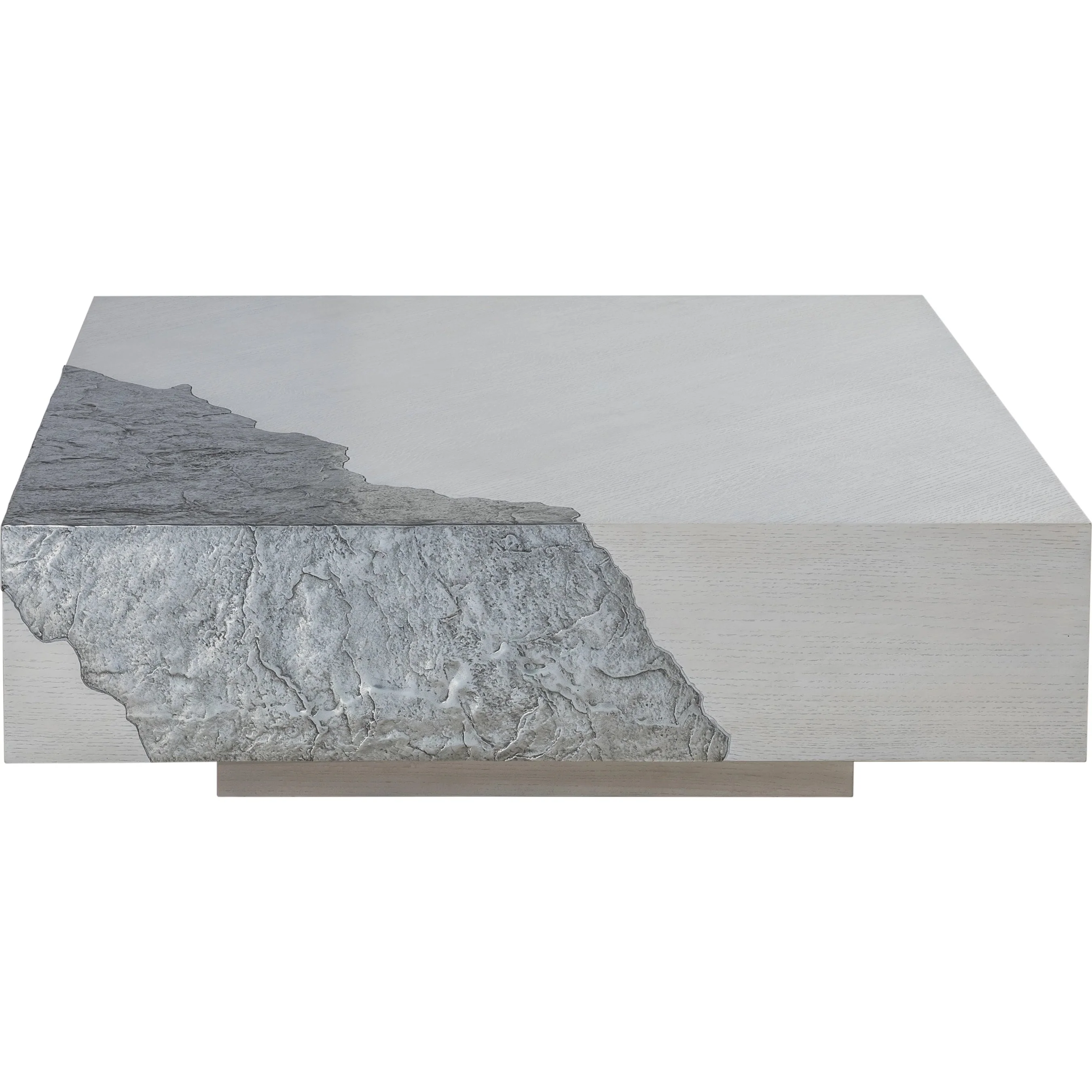 Contago White Square Cocktail Table - Image 3