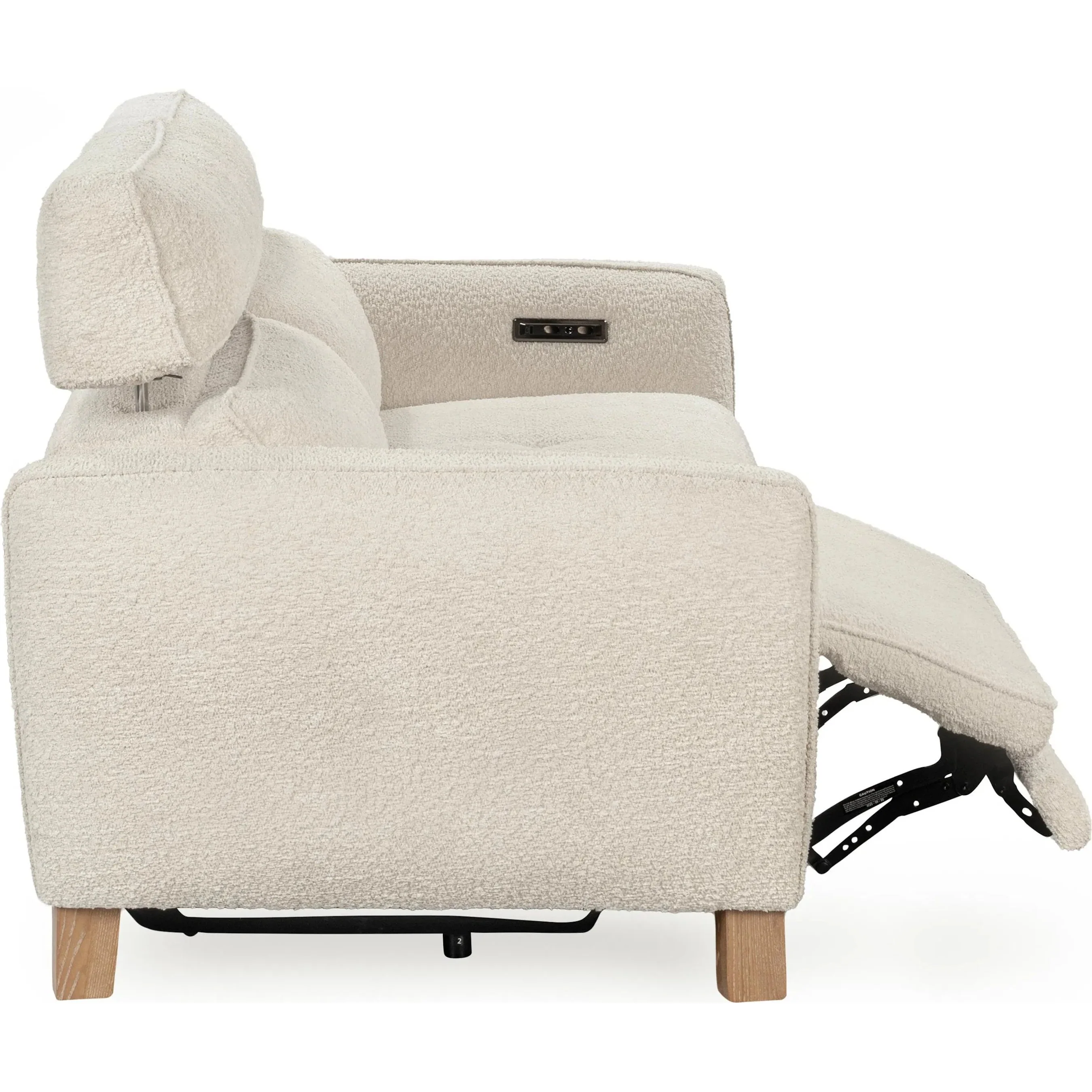 Conway Zero Gravity Power Recliner Upholstered Sofa - Image 12