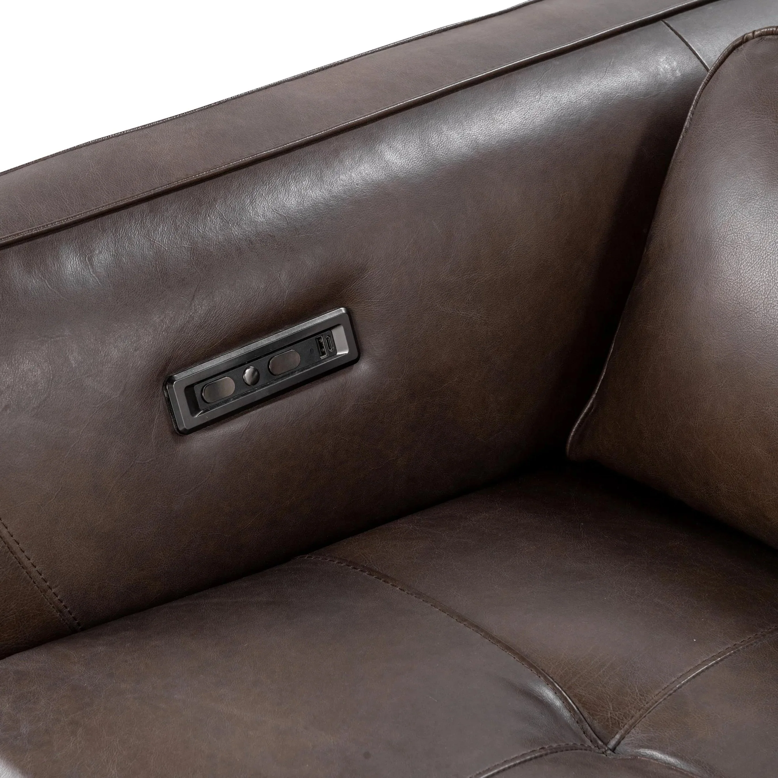 Conway Zero Gravity Power Recliner Upholstered Sofa - Image 17