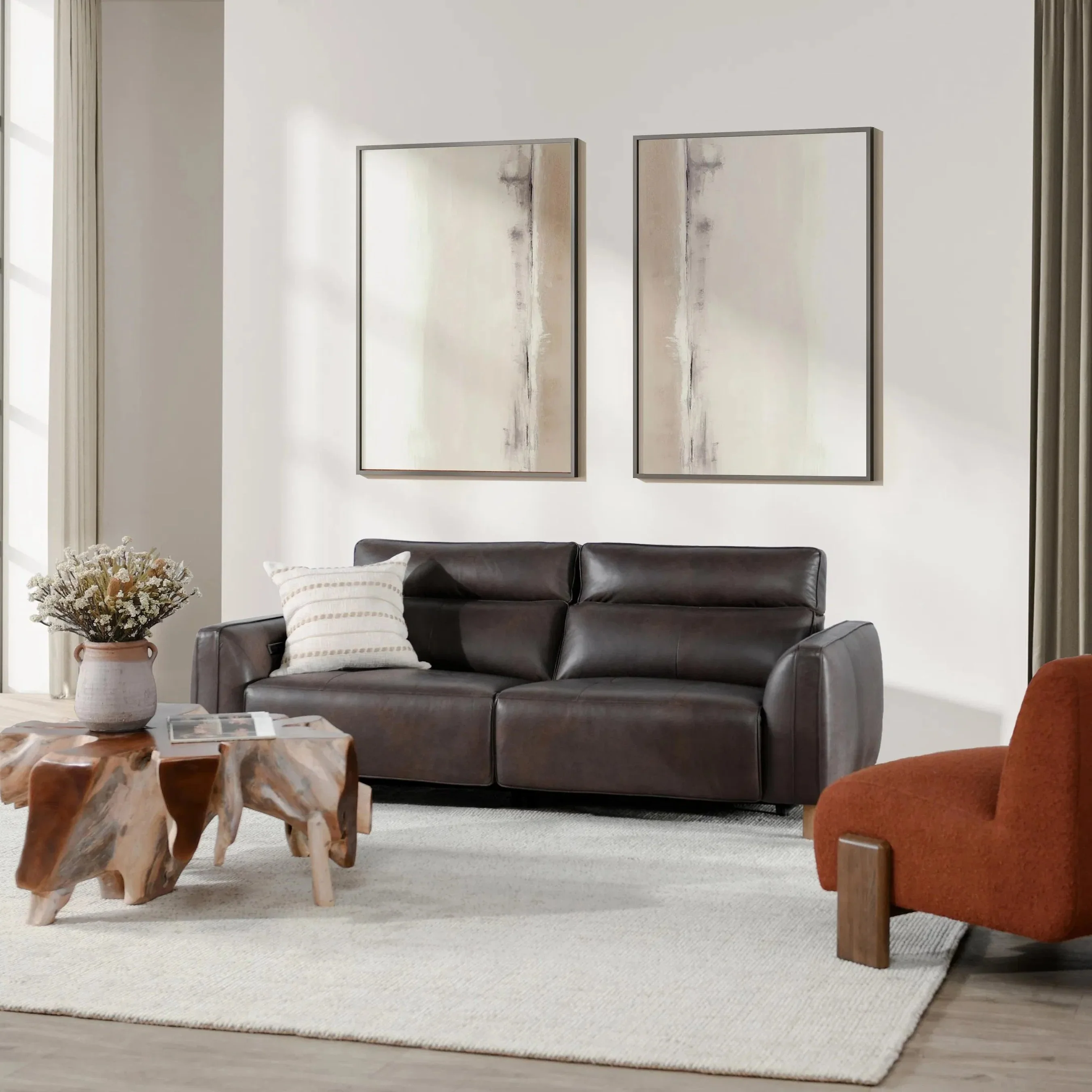 Conway Zero Gravity Power Recliner Upholstered Sofa - Image 24