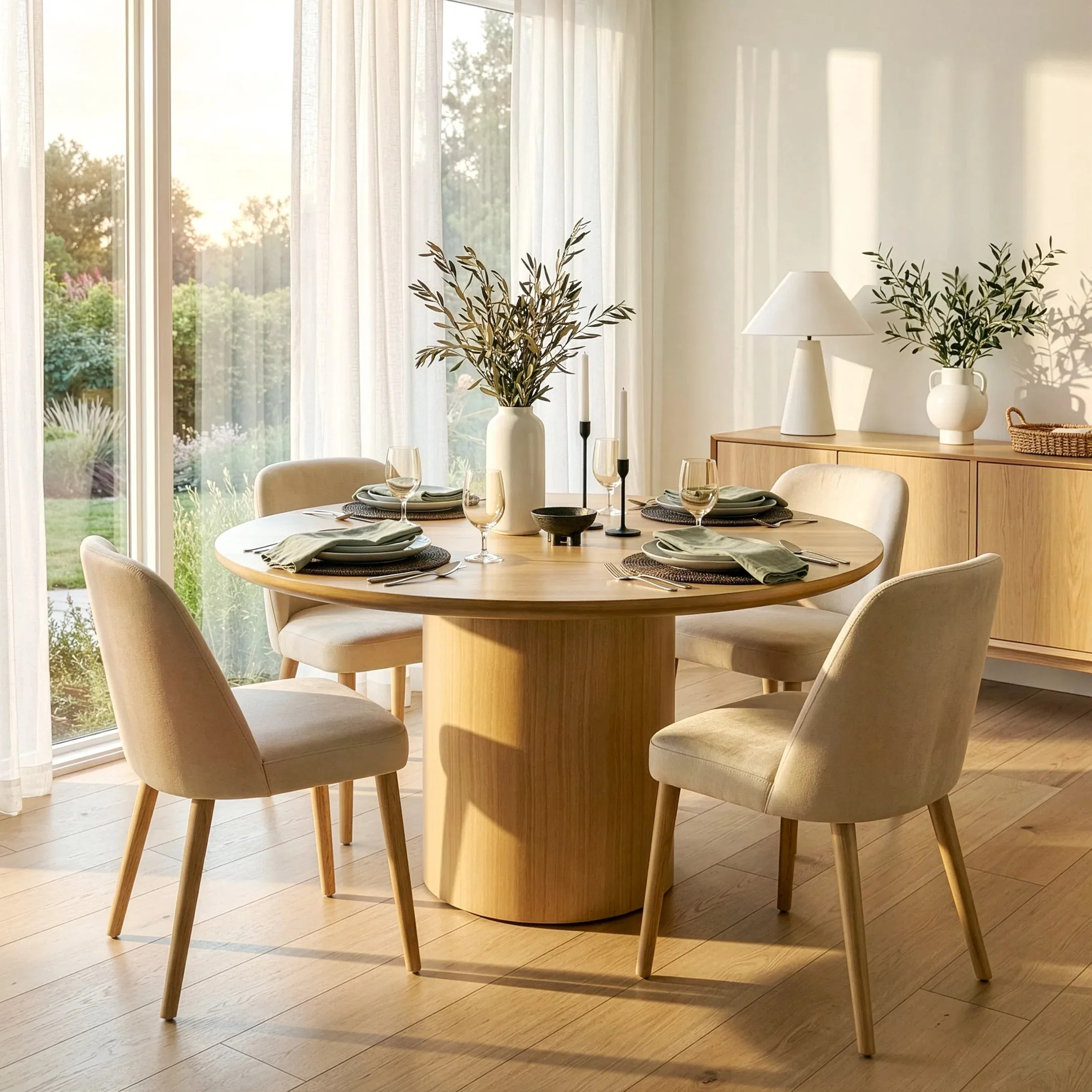 Coral Round Dining Table - Image 7