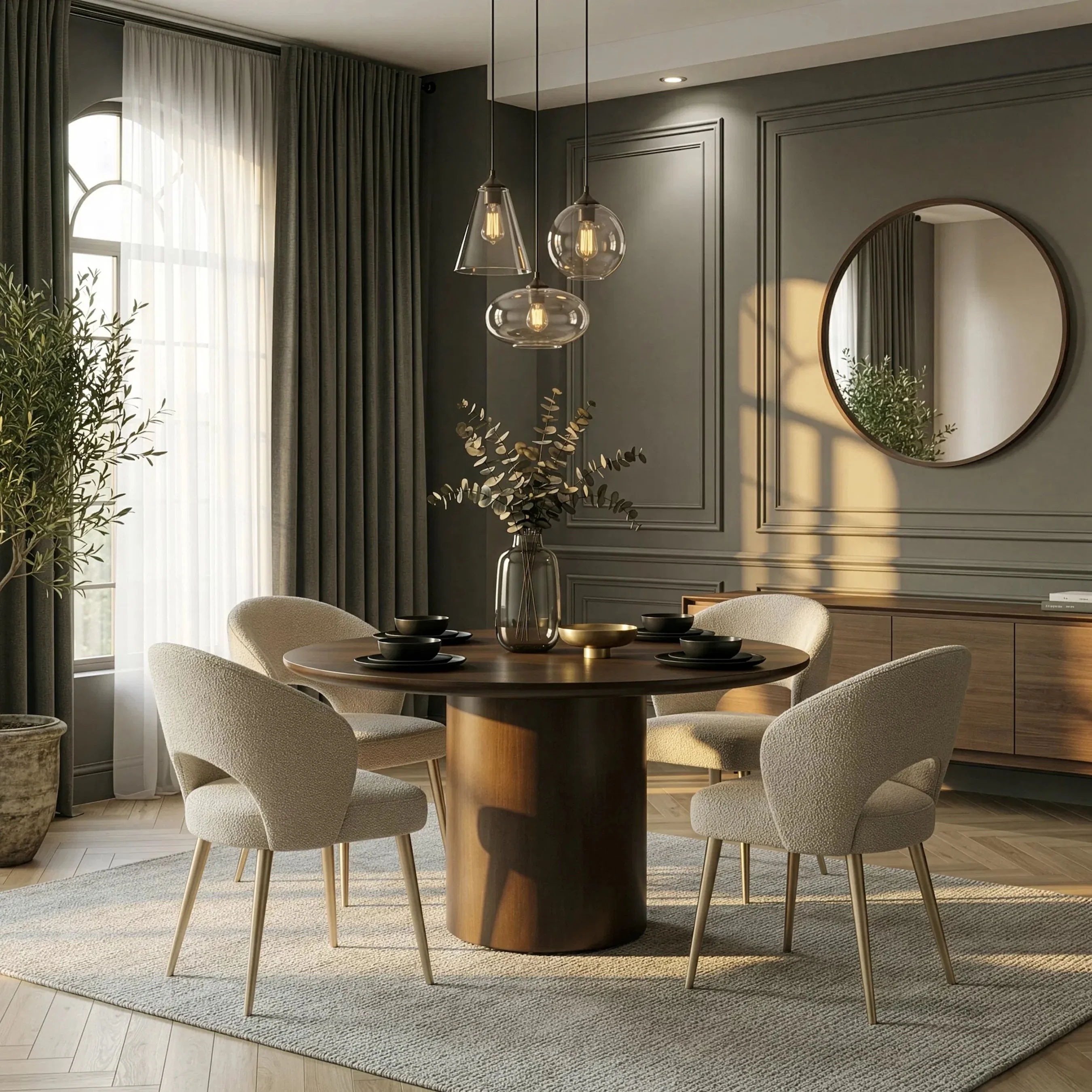 Coral Round Dining Table - Image 8