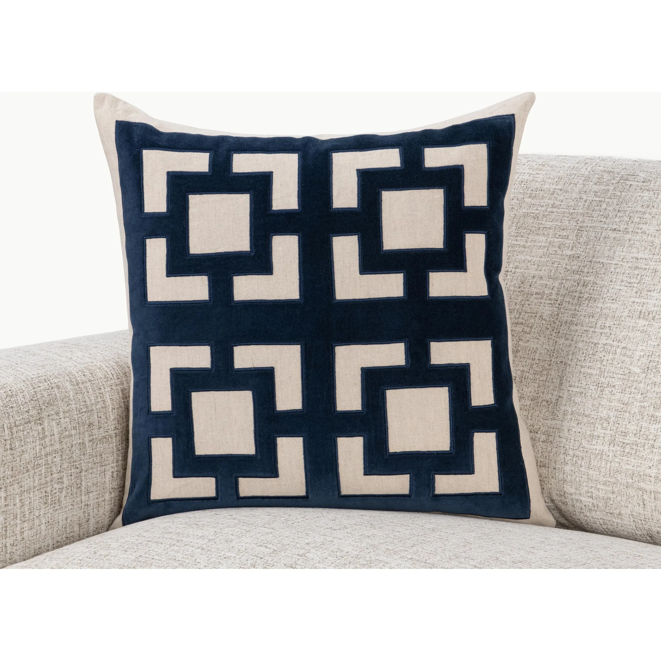 Corbin Cotton Blend Throw Pillow - Image 27