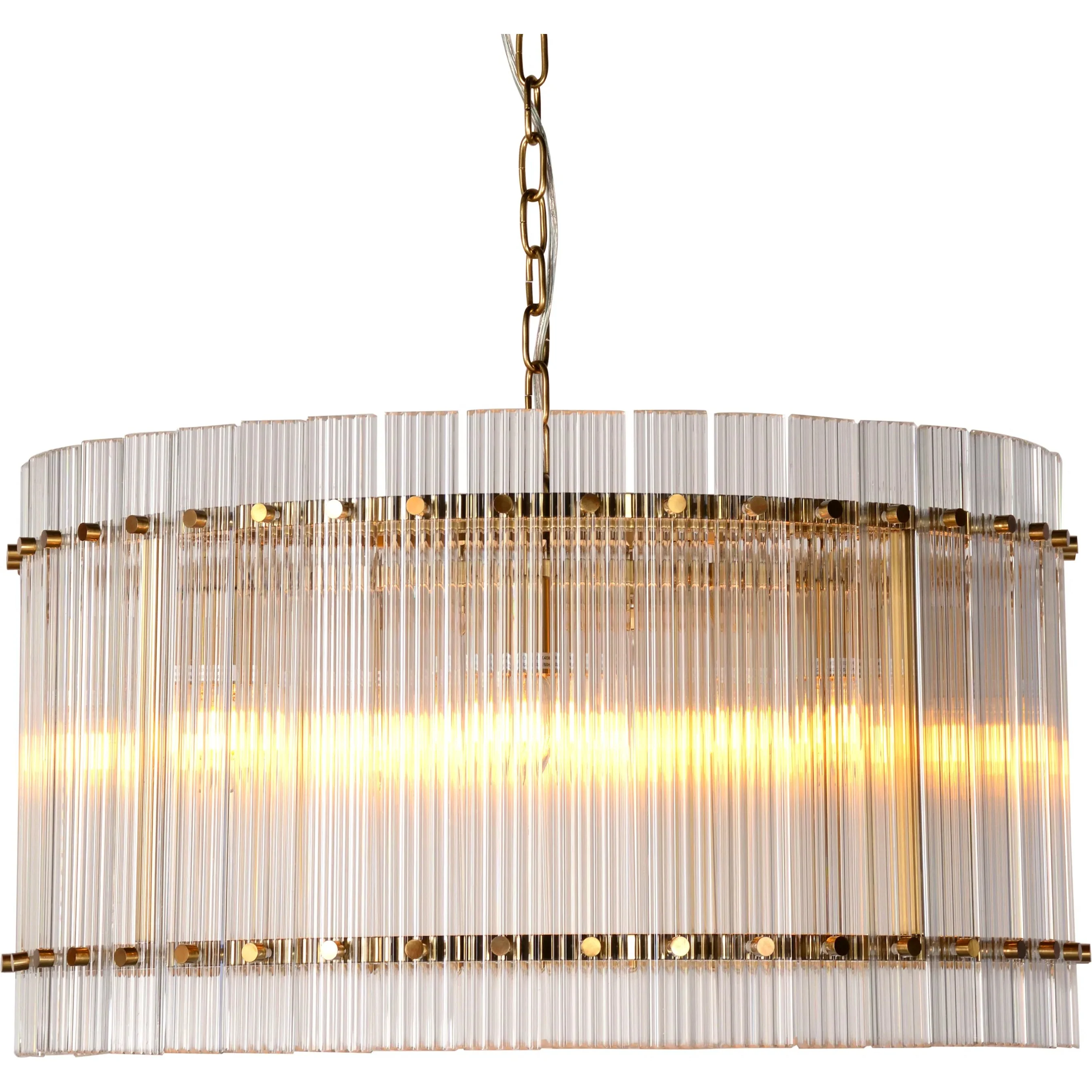Cordelia Crystal Drum Chandelier