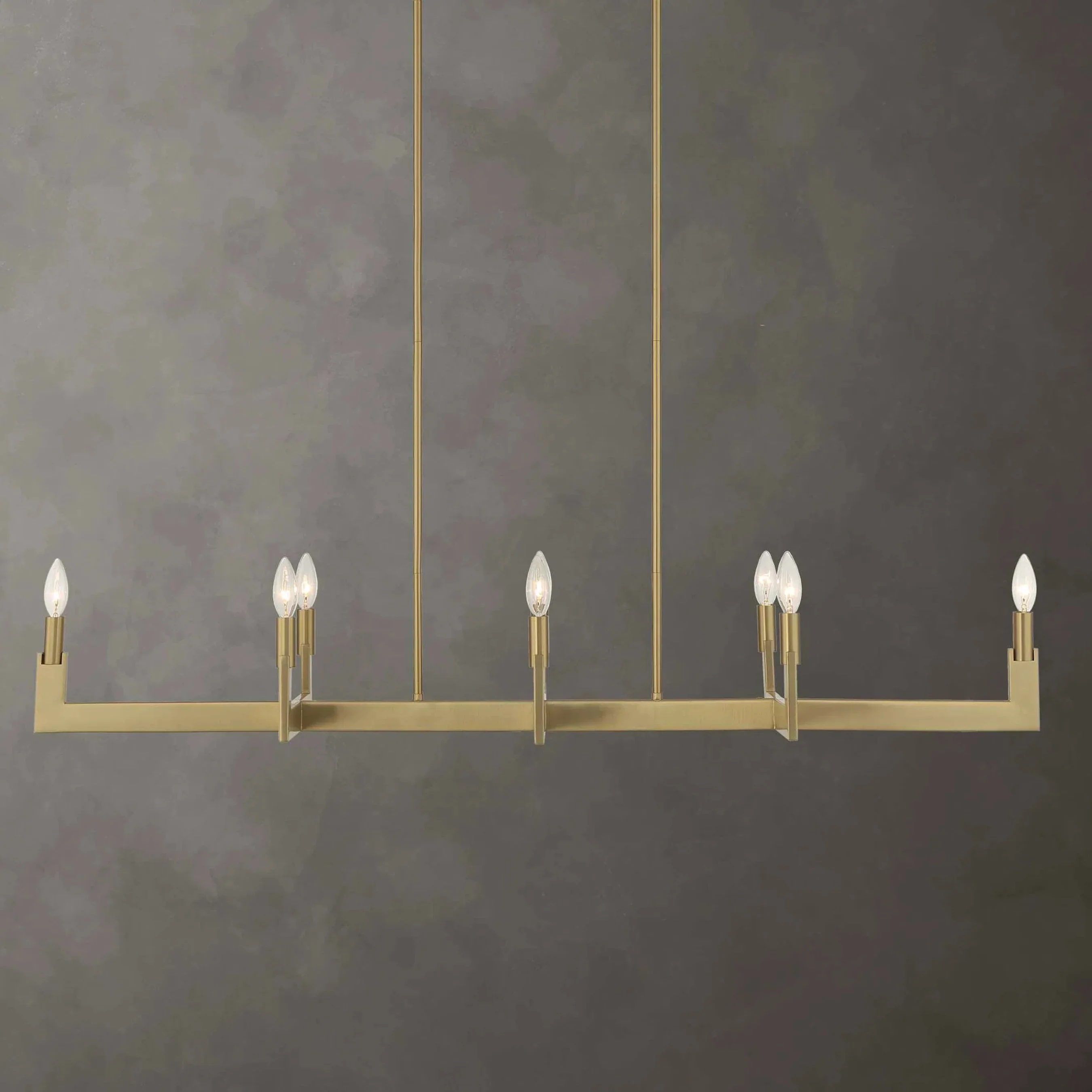 Cordoba 8 Light Linear Chandelier - Image 4
