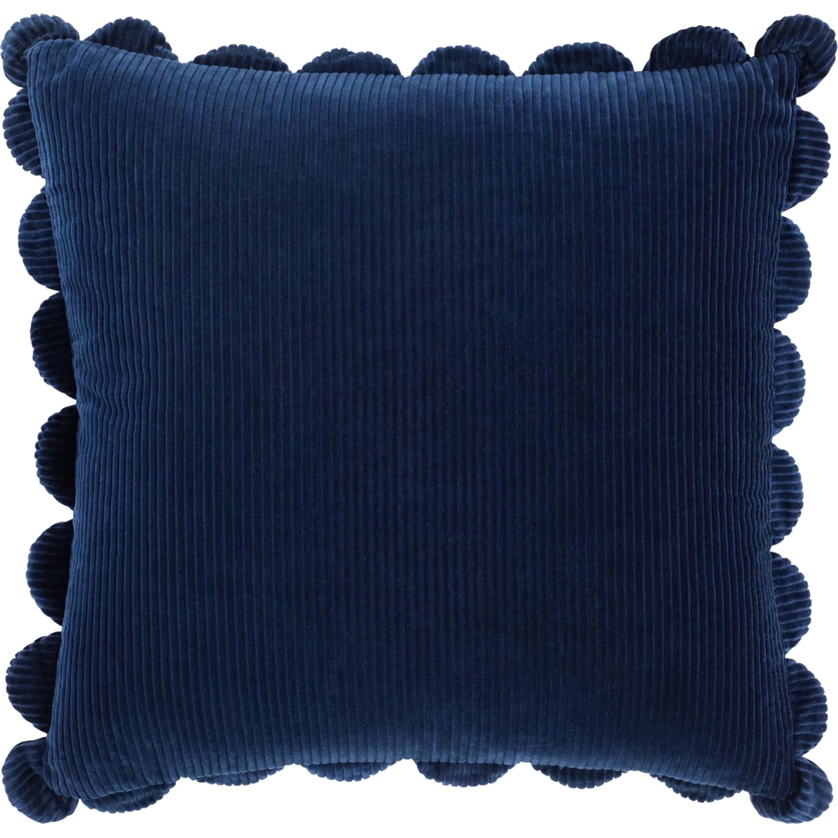 Corduroy Scalloped Quarters Accent Pillow - Image 4