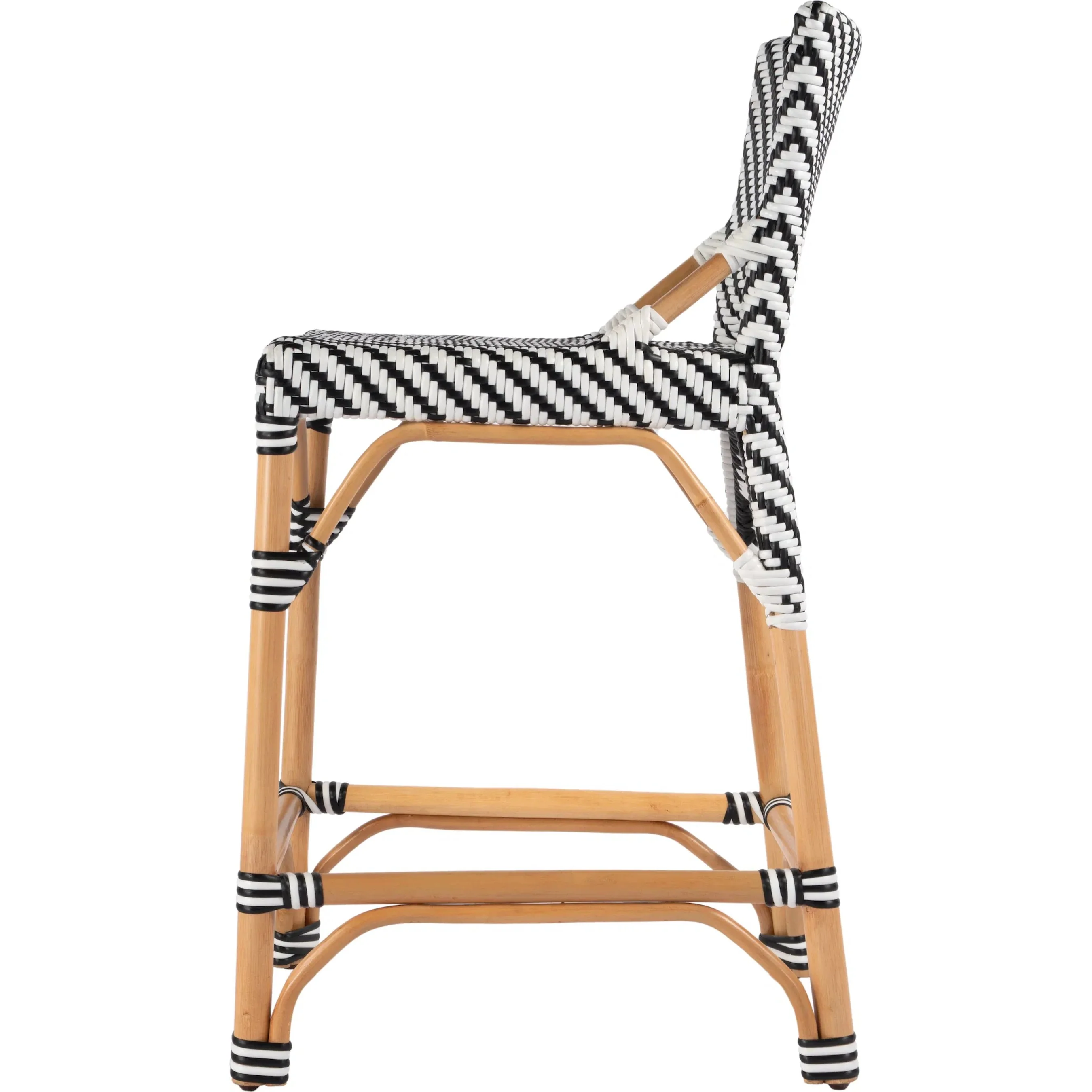 Creanly Rattan Counter Stool - Image 12