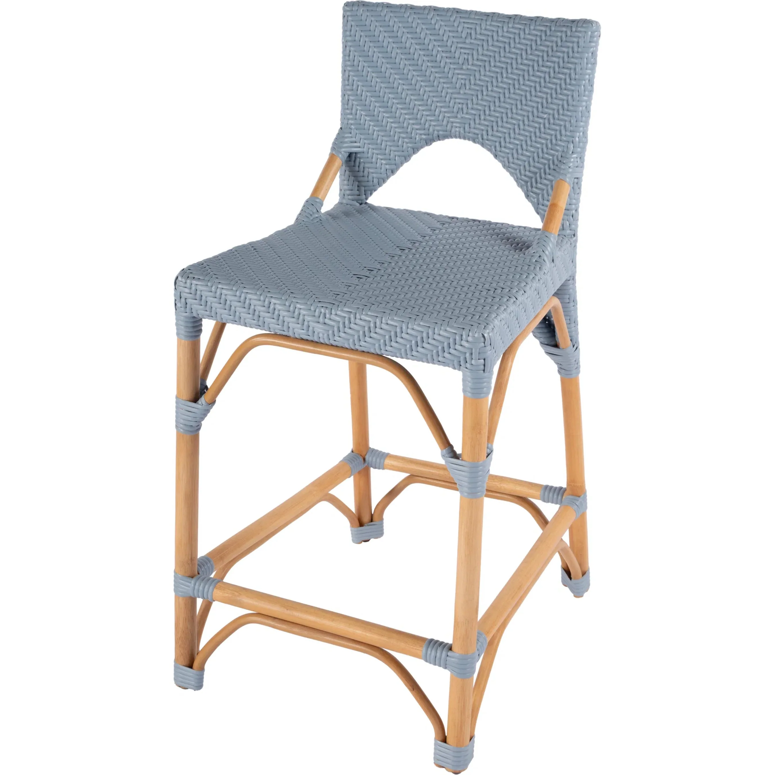 Creanly Rattan Counter Stool - Image 3