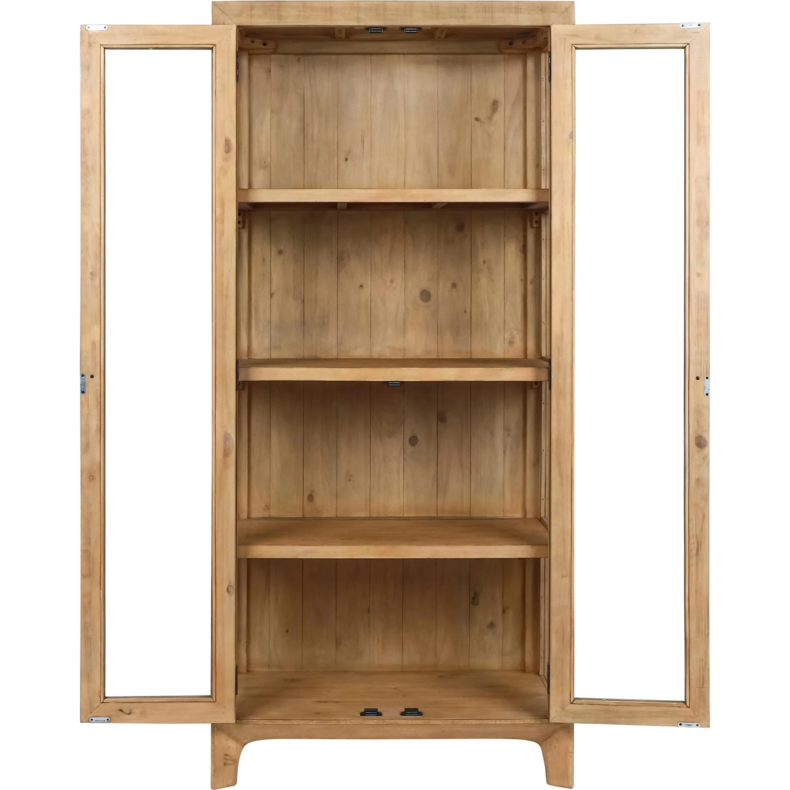 Crest Reclaimed Pine Curio Cabinet - Image 3