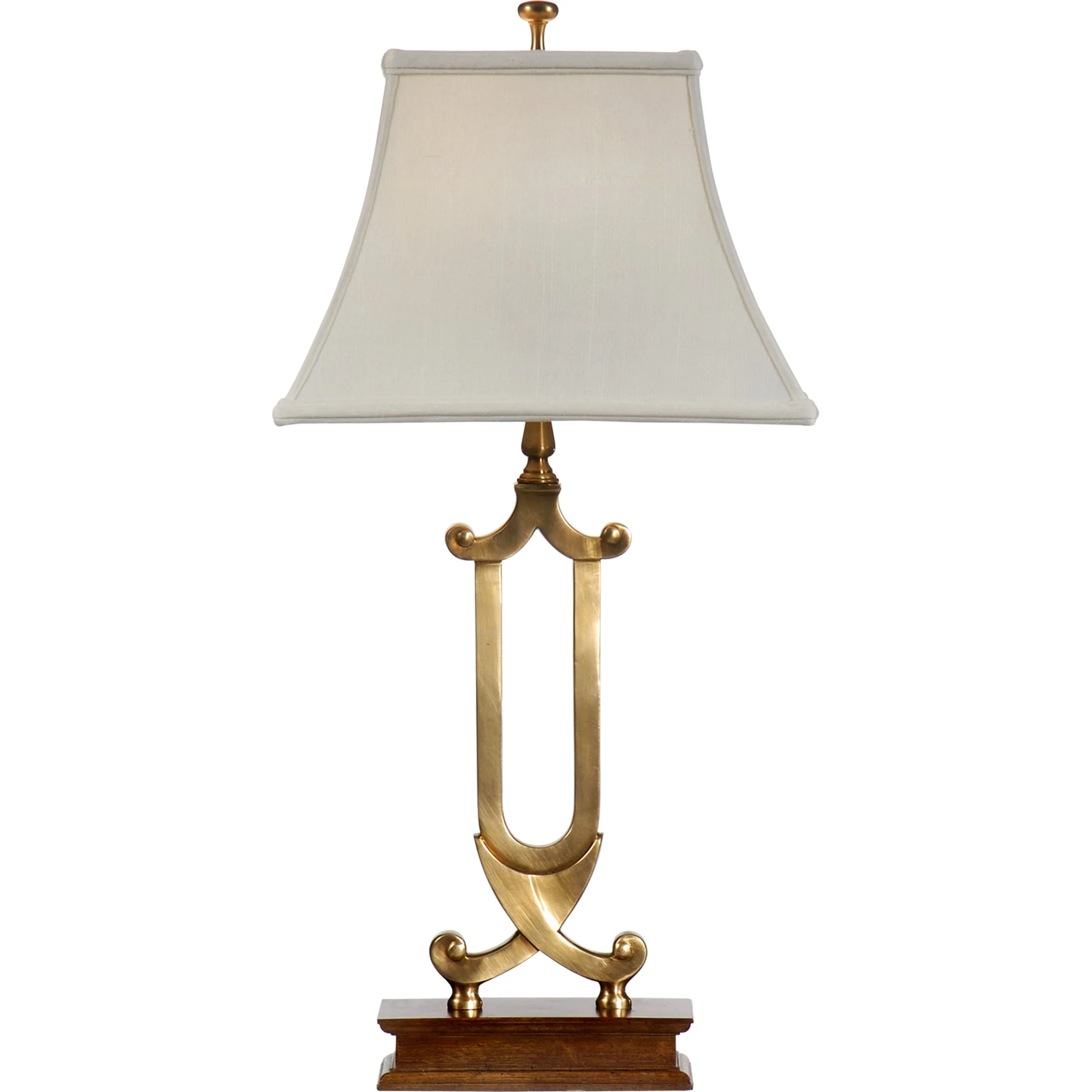 Crossed Scrolls Lamp