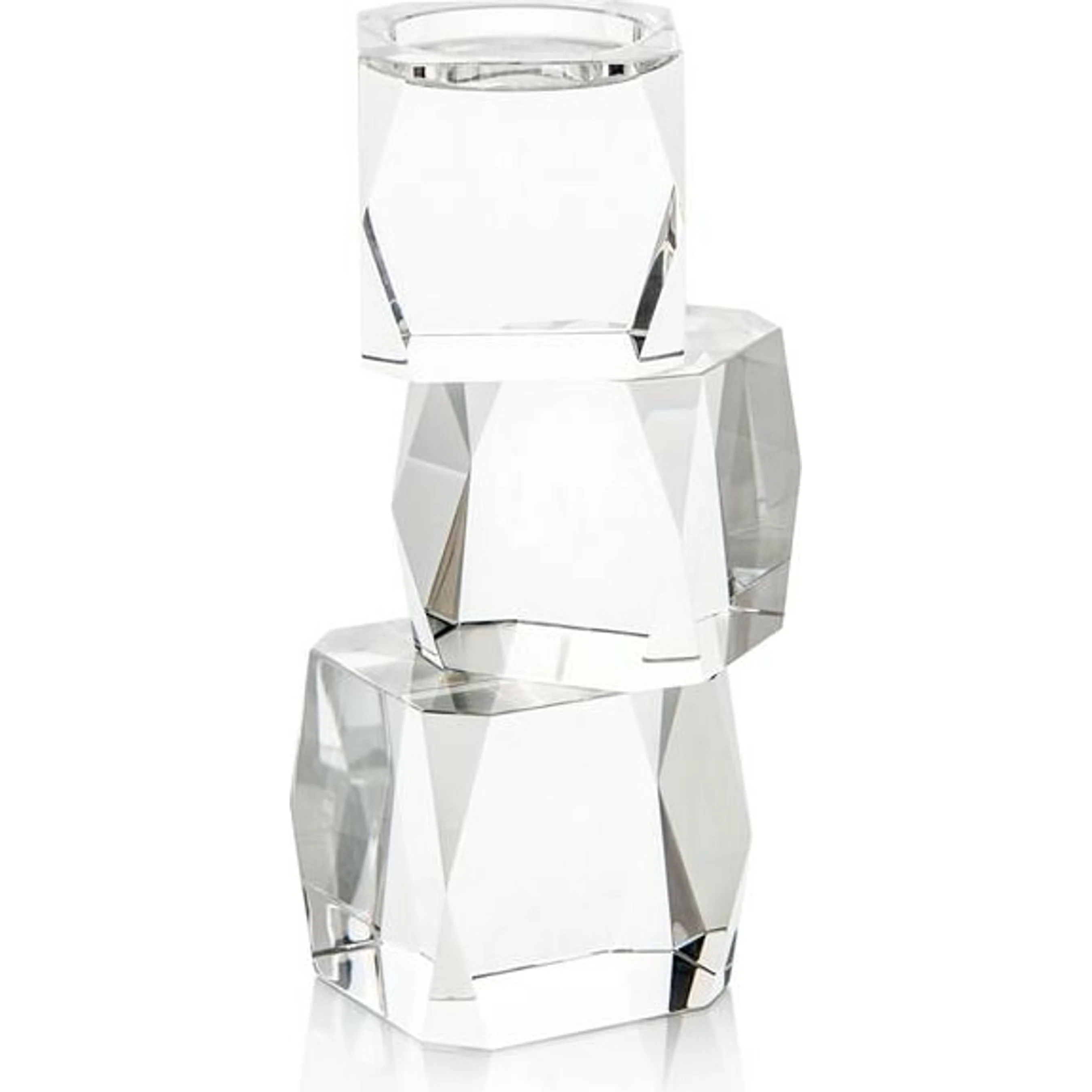 Crystal Cubist Candleholder - Image 3