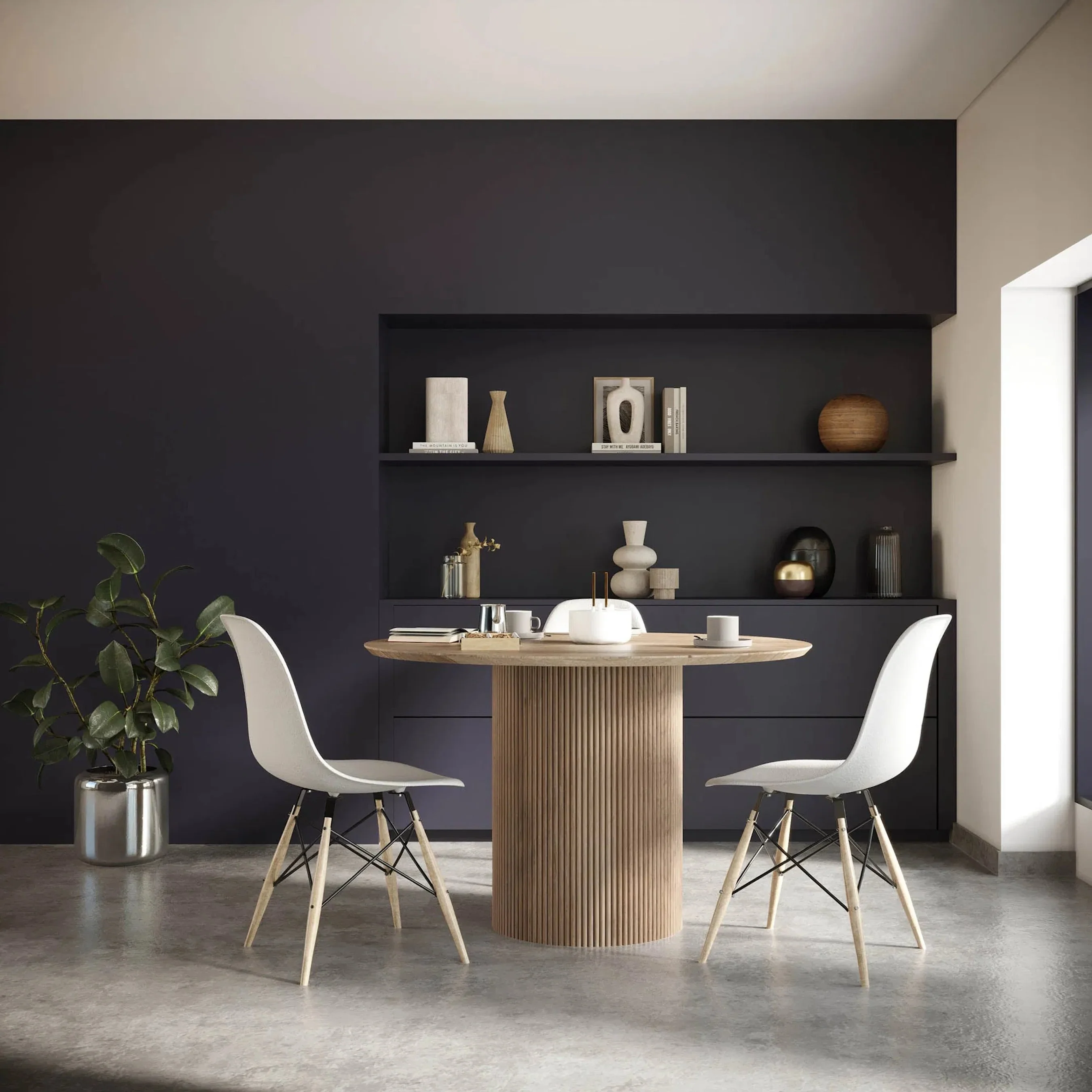 Cylinder Round Dining Table - Image 6