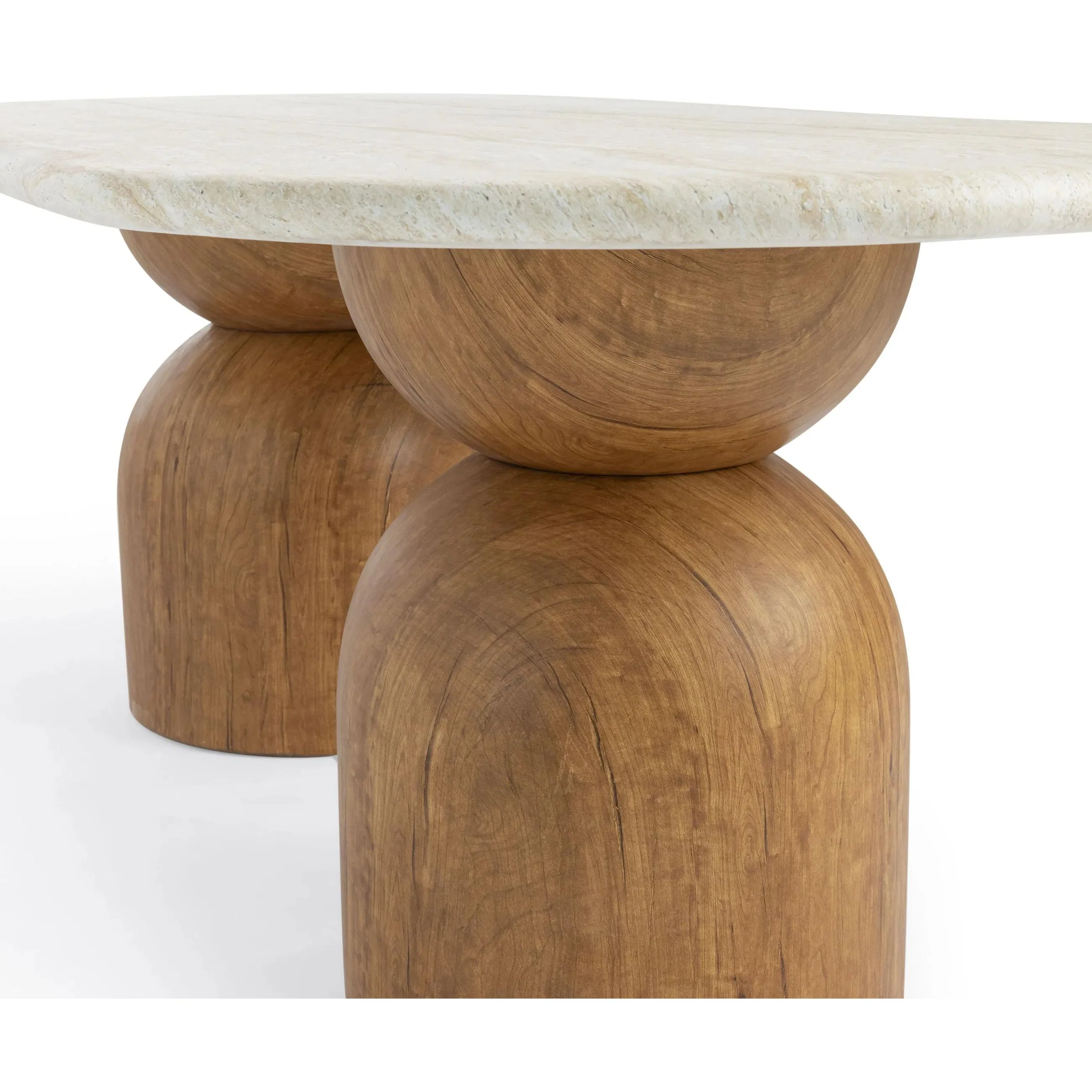 Cynthia Concrete Indoor / Outdoor 87" Dining Table - Image 4