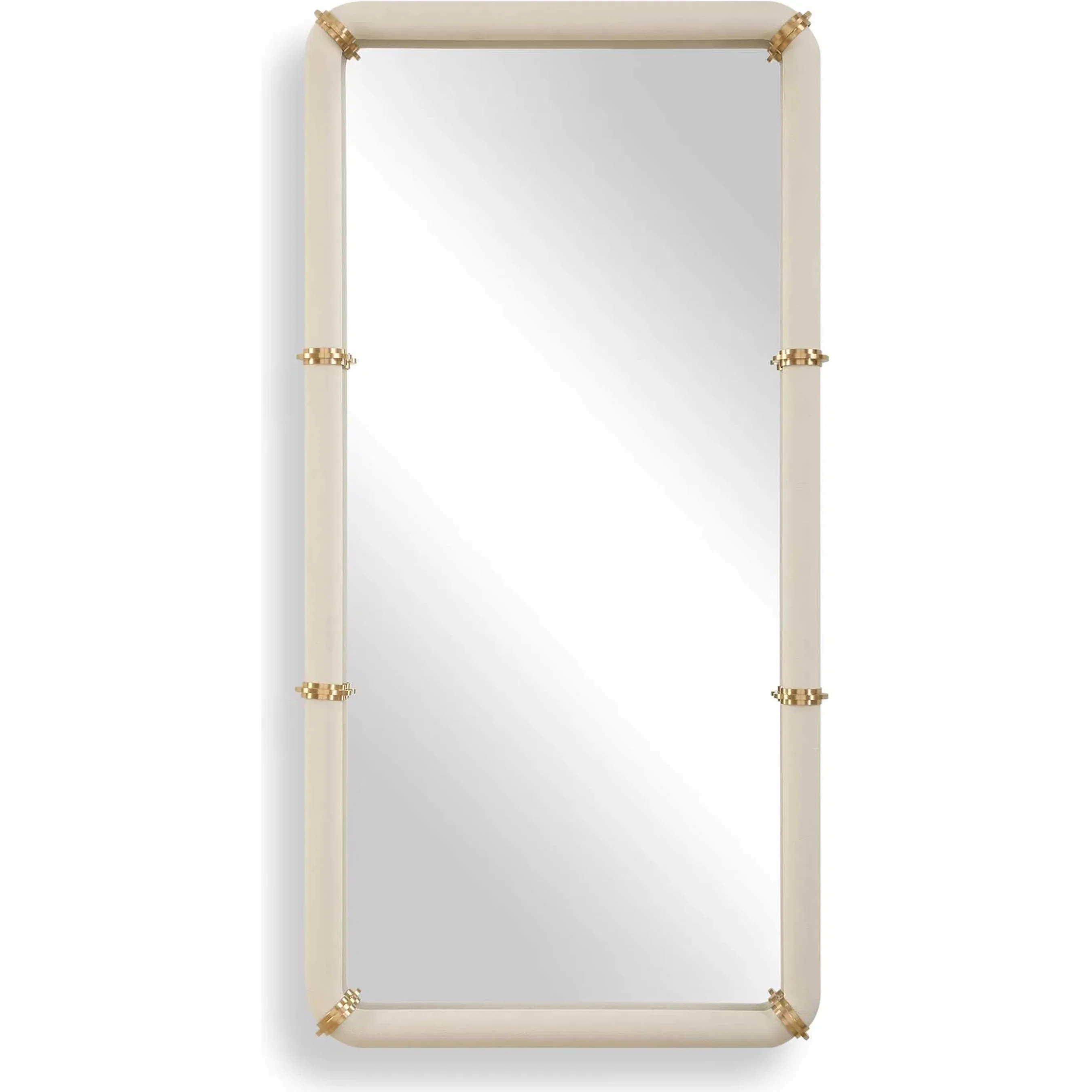 Cyprus Leather Mirror