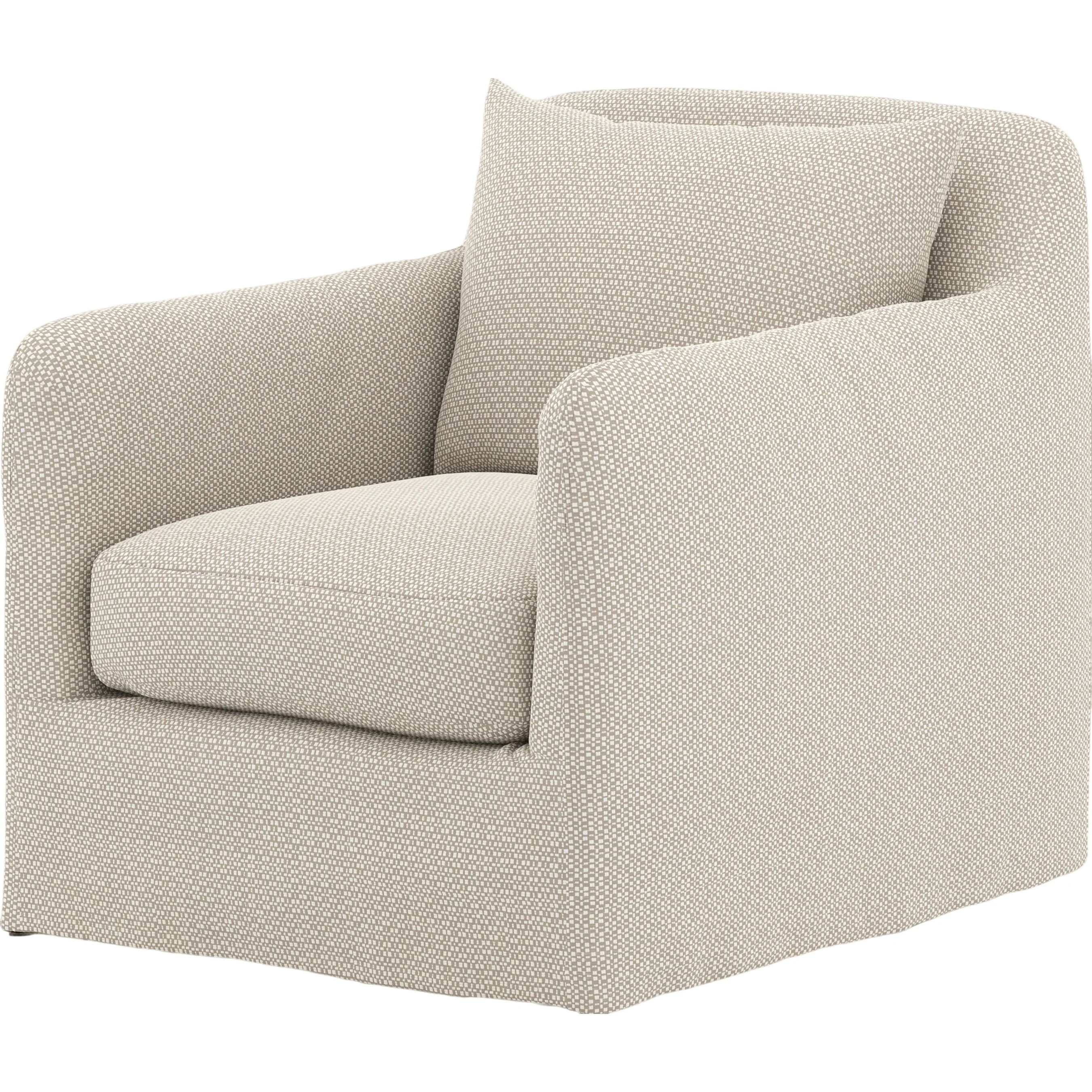 Dade Outdoor Swivel Chair - Image 2