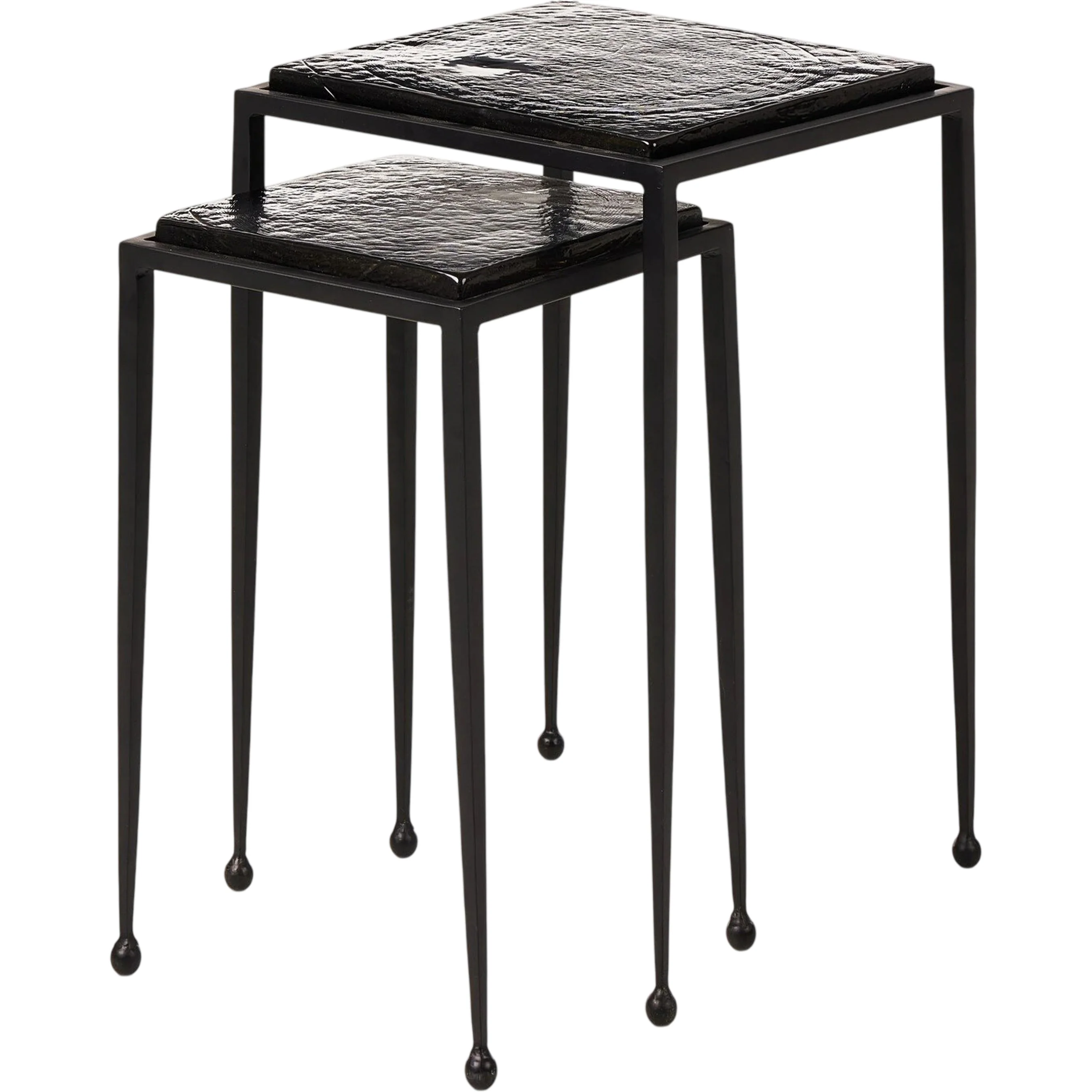 Dalston Cast Glass Nesting Tables
