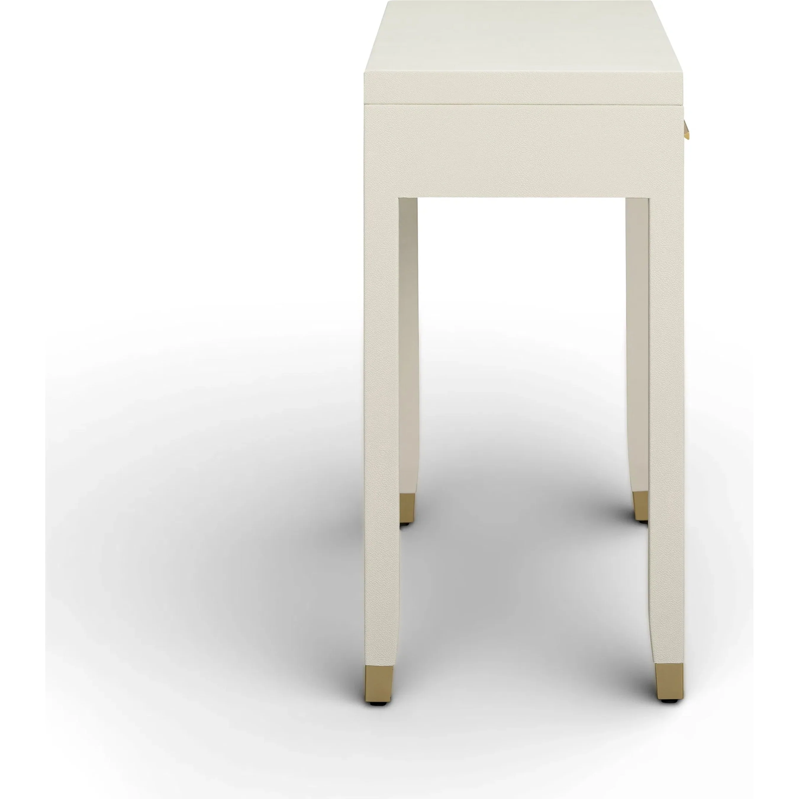 Dani Faux Shagreen 2-Drawer Console Table - Image 3