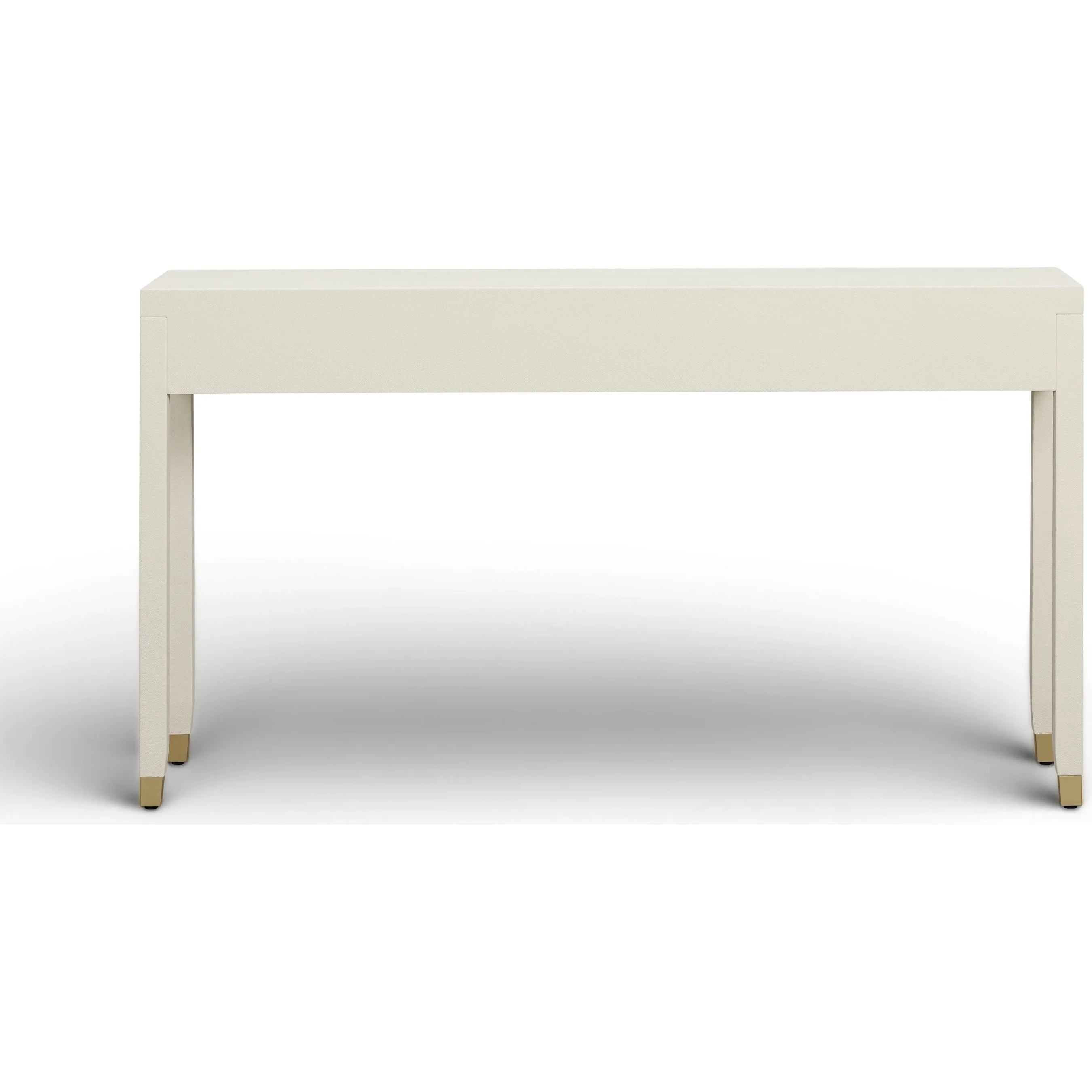 Dani Faux Shagreen 2-Drawer Console Table - Image 4