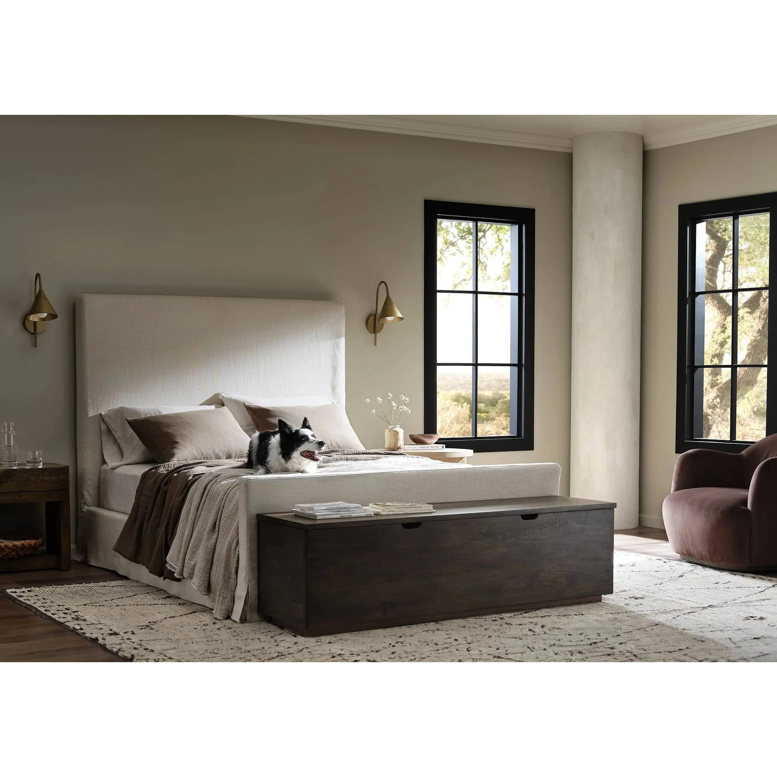 Daphne Slipcover Bed - Image 37