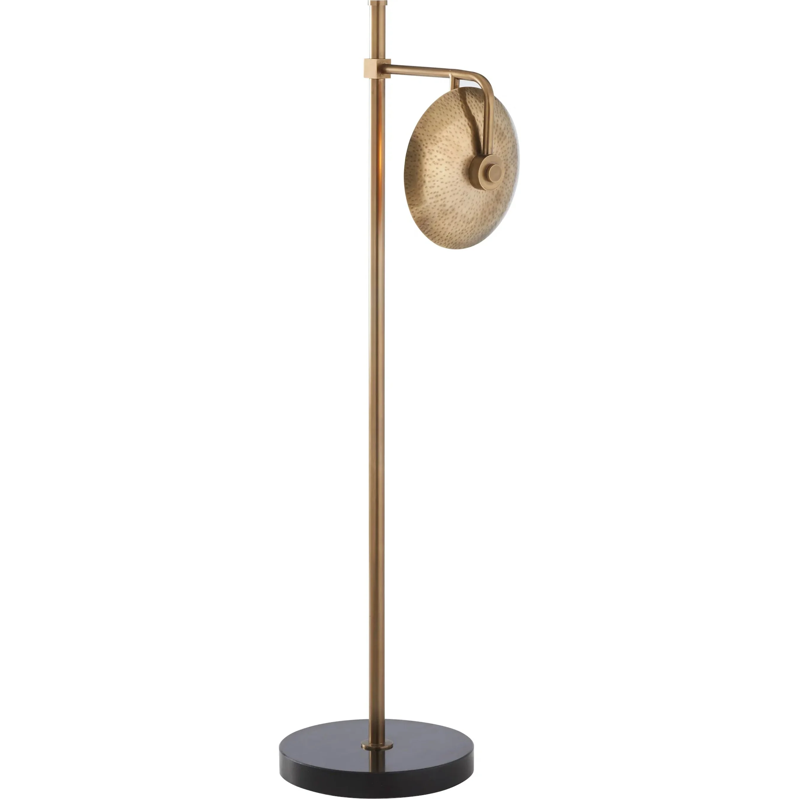 Darby Floor Lamp with Hammered Shade