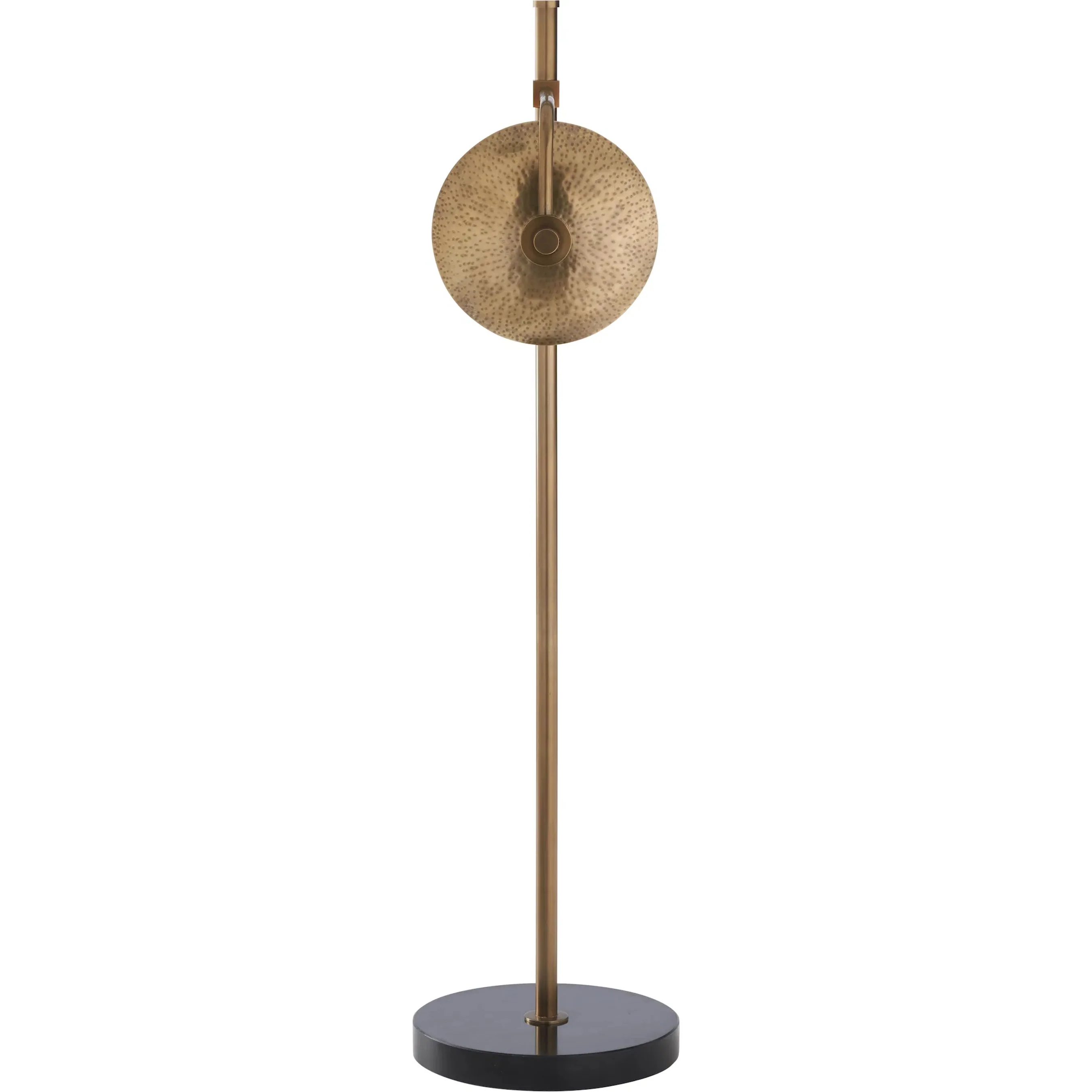 Darby Floor Lamp with Hammered Shade - Image 2