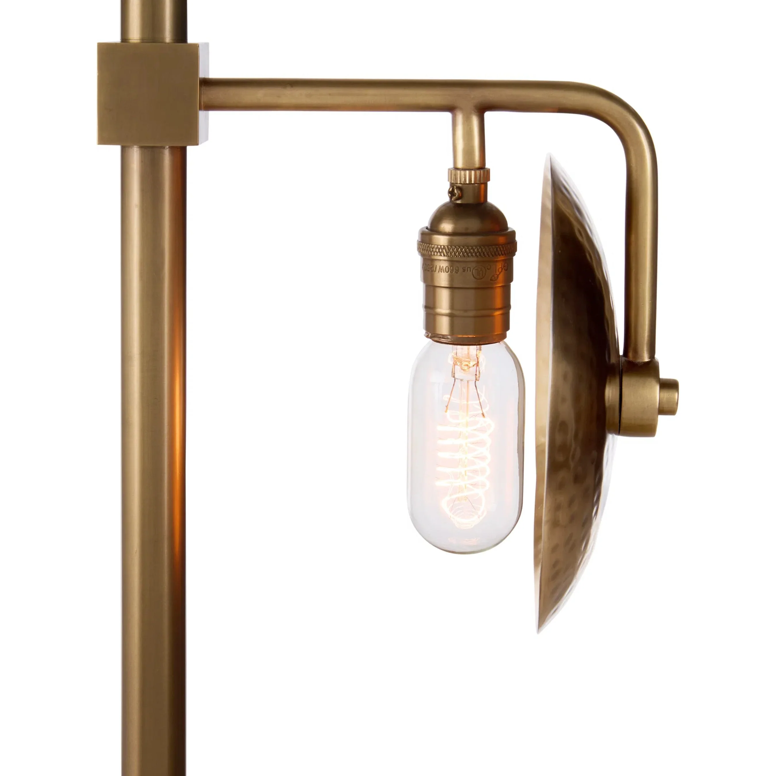 Darby Table Lamp with Hammered Shade - Image 5