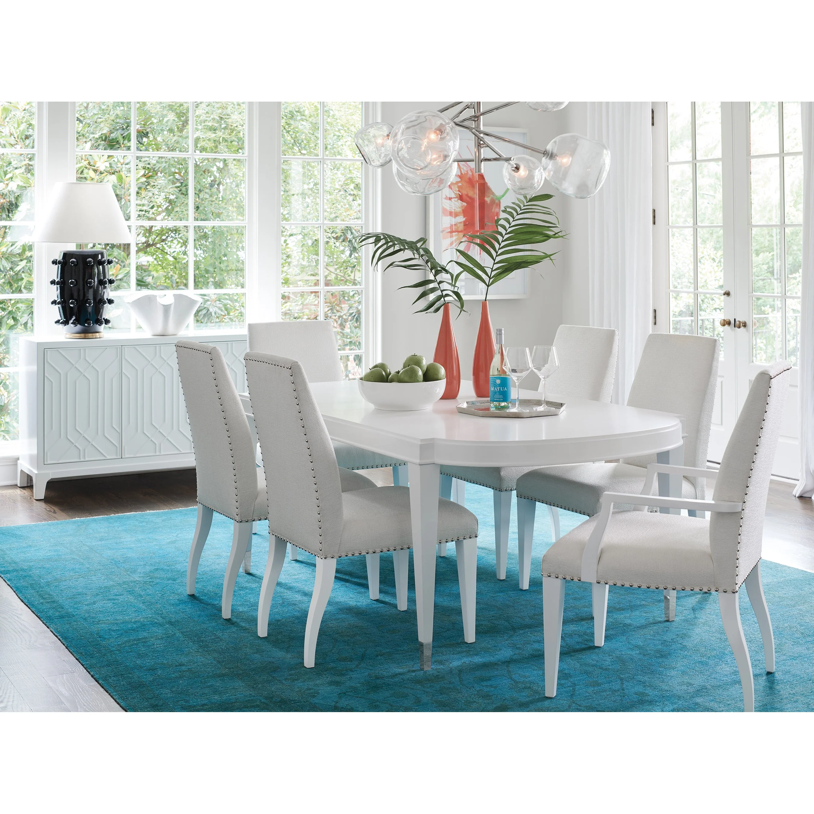 Darien Upholstered Arm Chair - Image 4