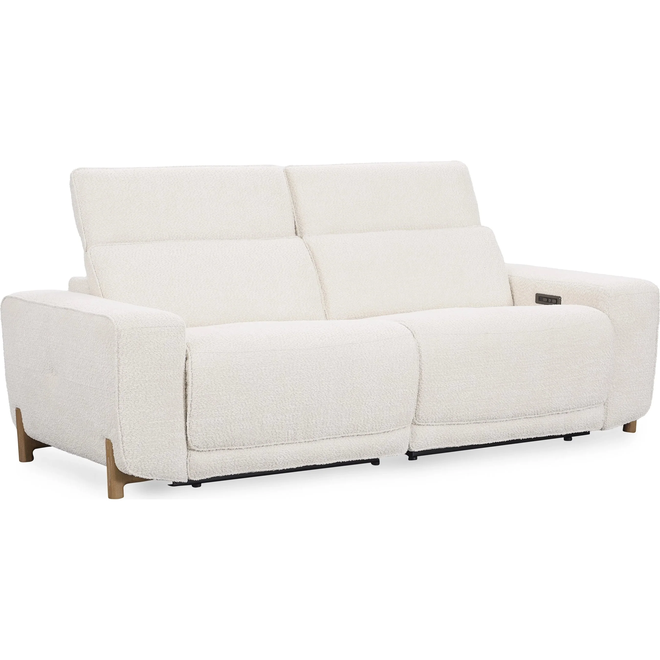 Darrow Zero Gravity Power Recliner Upholstered Fabric Sofa