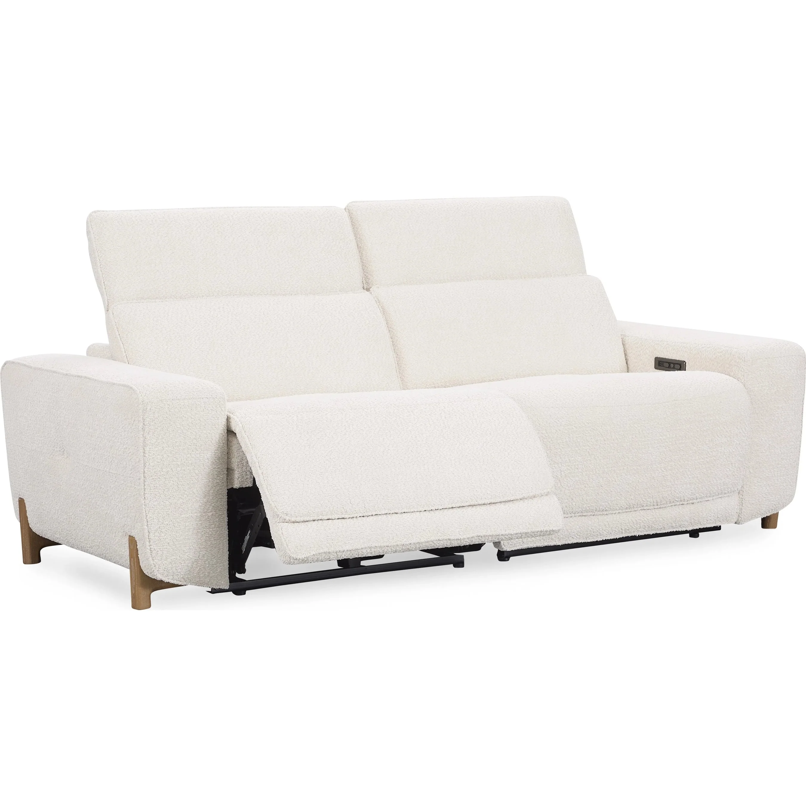 Darrow Zero Gravity Power Recliner Upholstered Fabric Sofa - Image 5