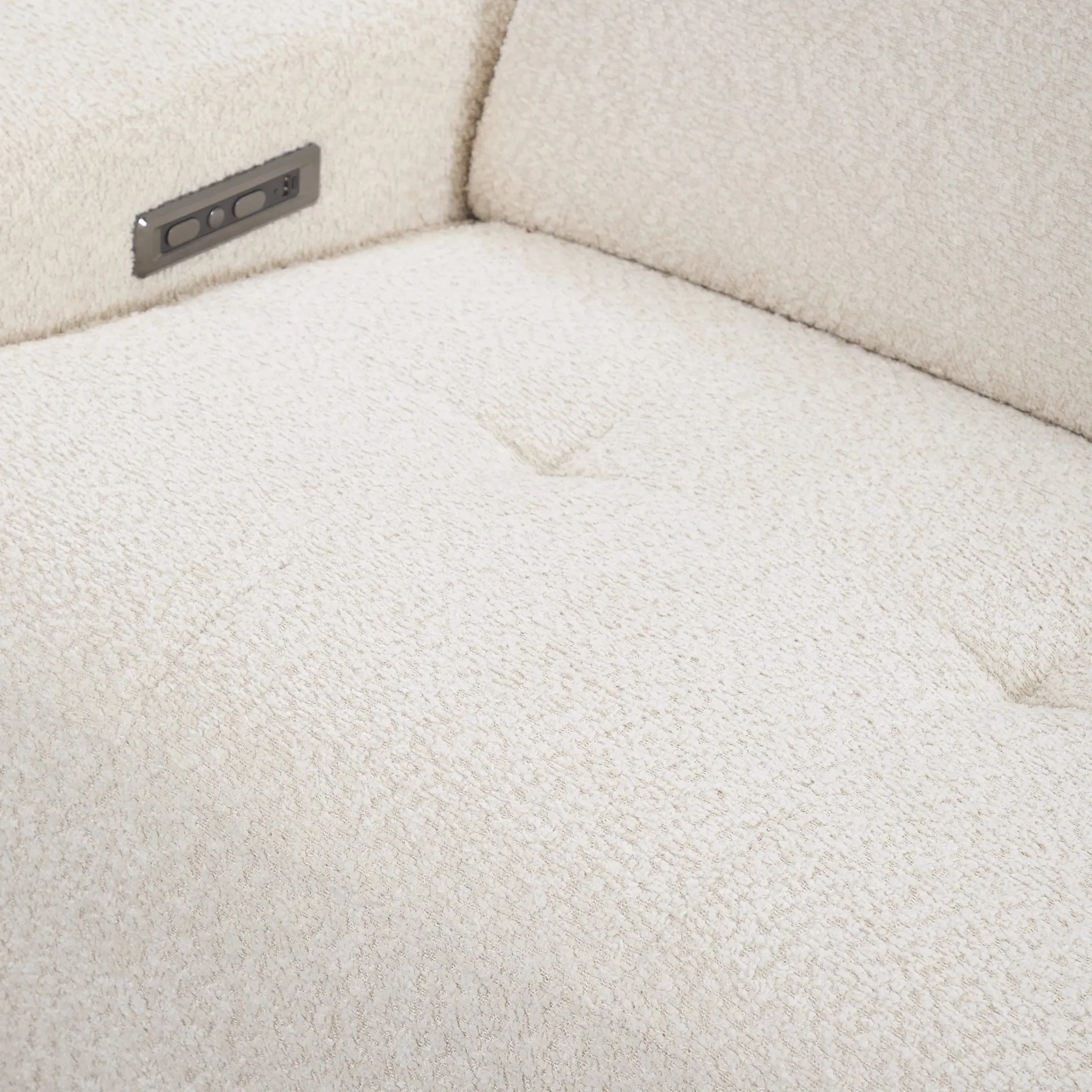 Darrow Zero Gravity Power Recliner Upholstered Fabric Sofa - Image 7