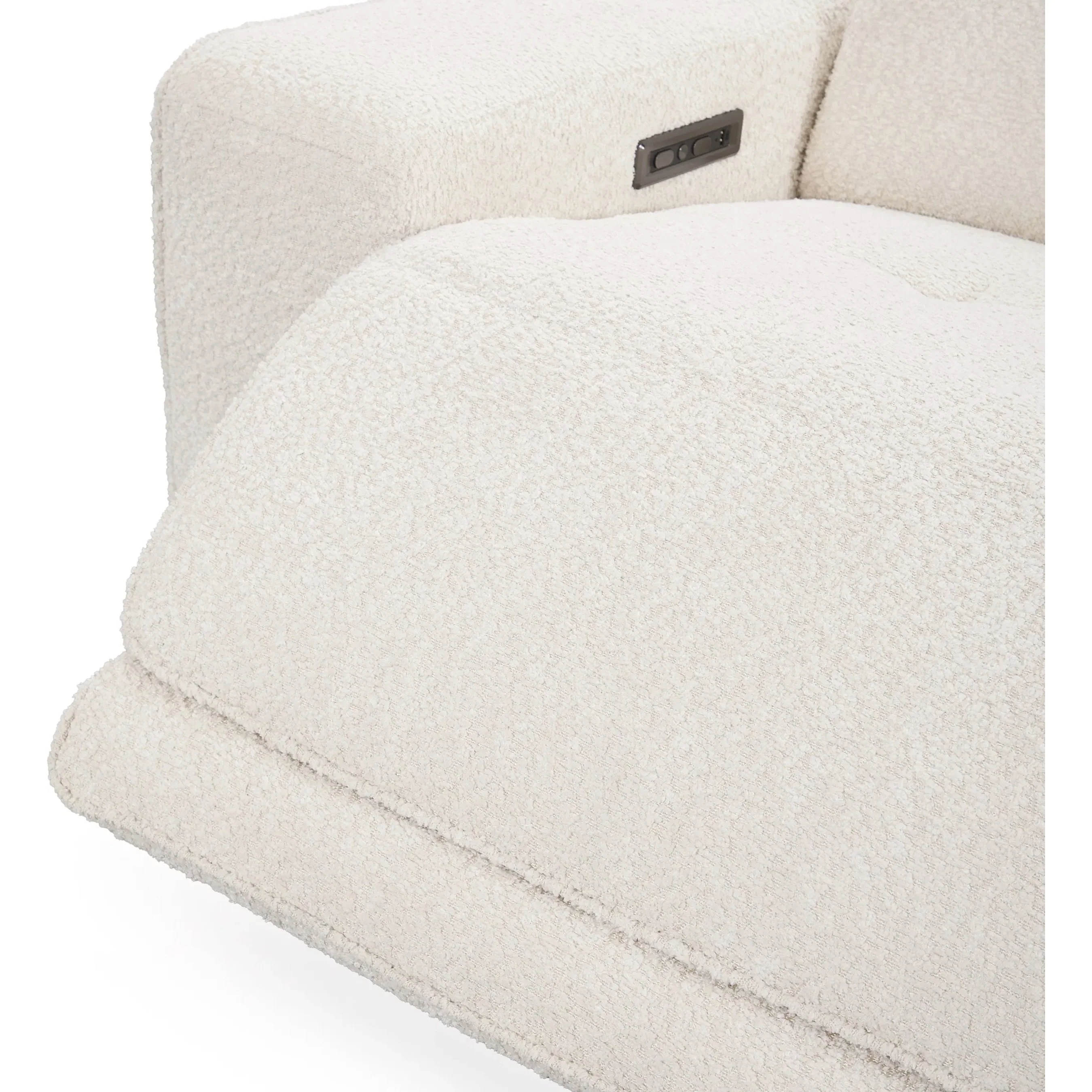 Darrow Zero Gravity Power Recliner Upholstered Fabric Sofa - Image 8
