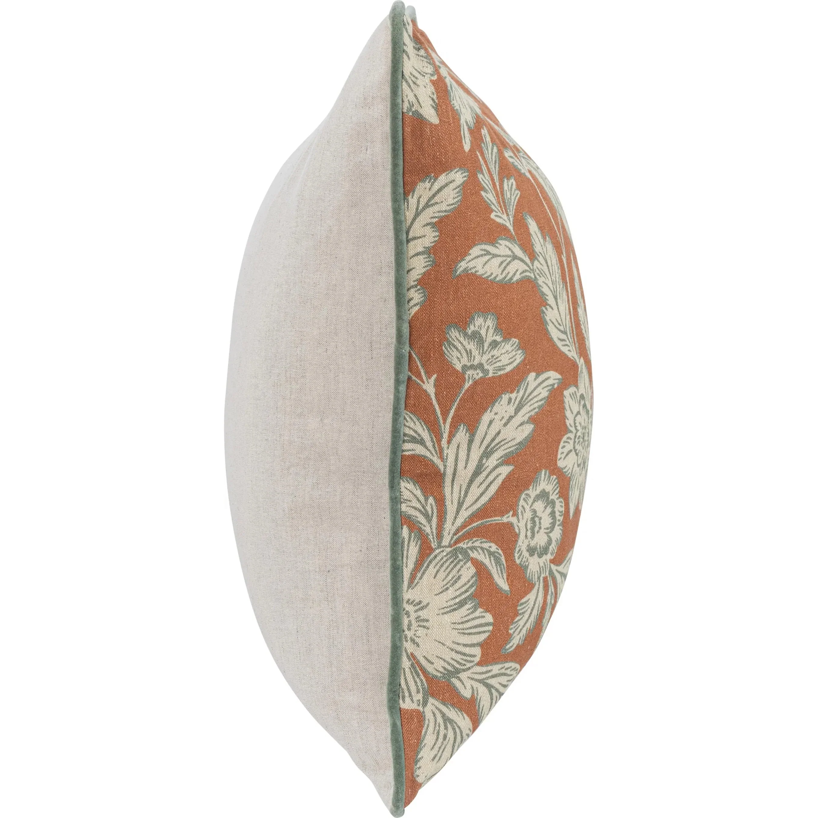 Davenport Linen Fabric Throw Pillow - Image 7