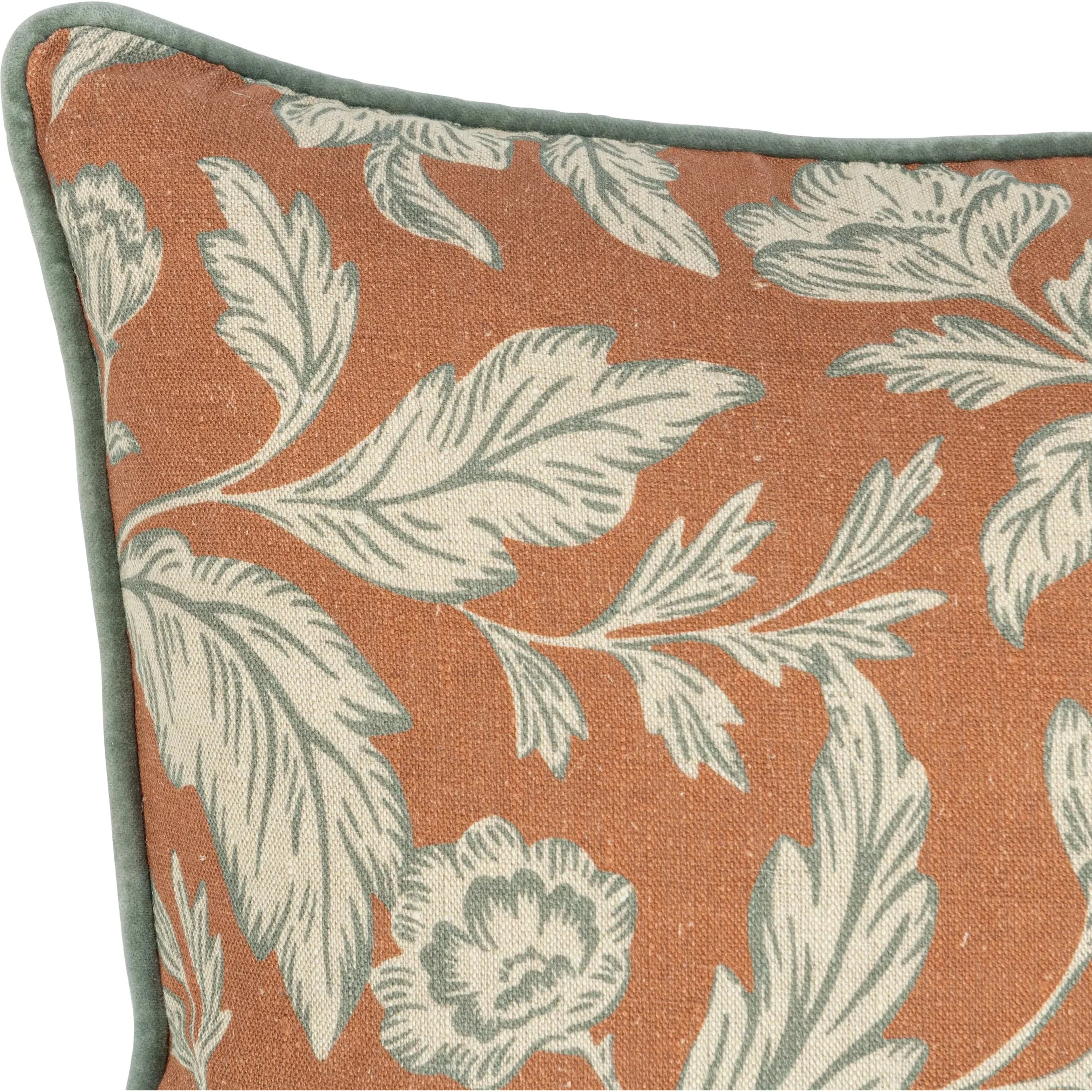 Davenport Linen Fabric Throw Pillow - Image 9