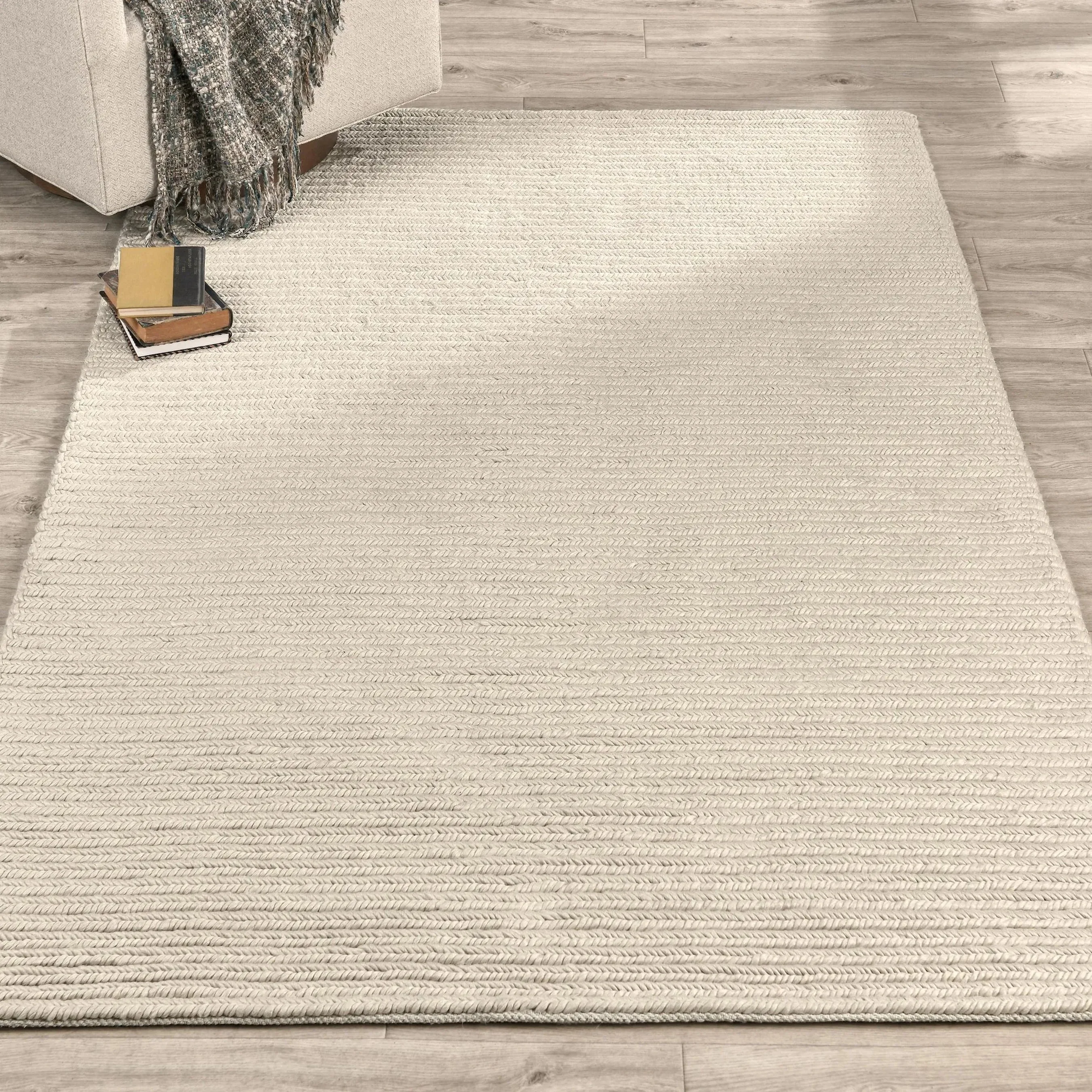 Dawson Wool Blend Fabric Handwoven Accent Area Rug - Image 13
