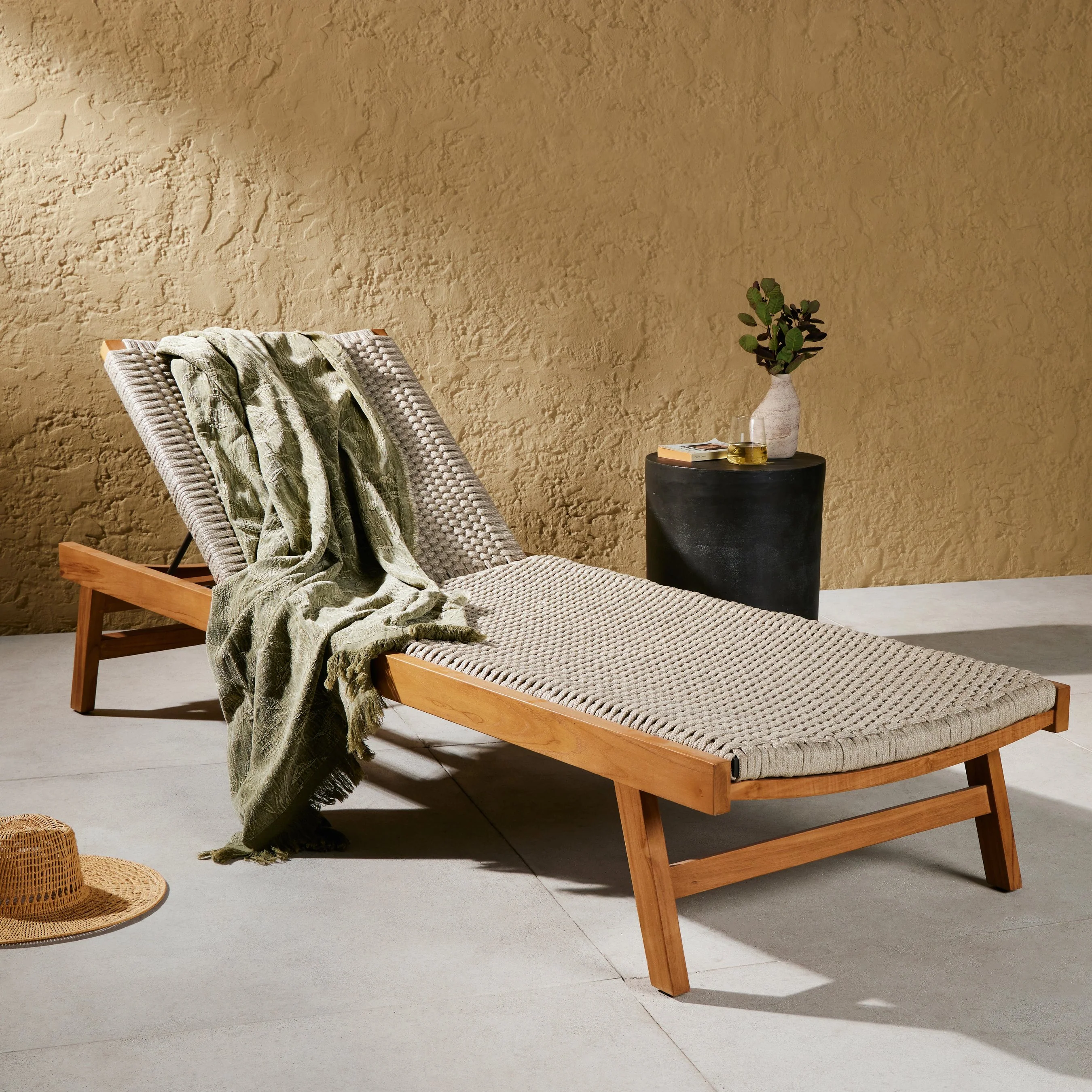 Delano Outdoor Chaise - Image 36