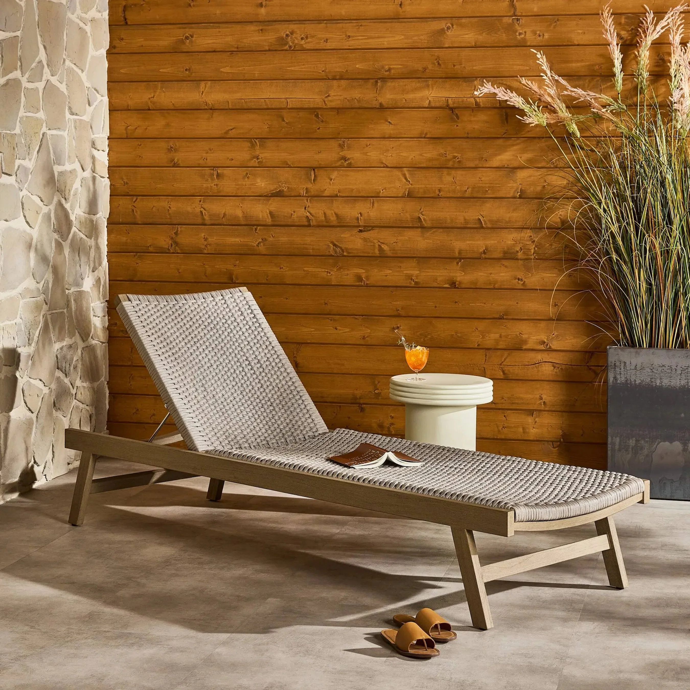 Delano Outdoor Chaise - Image 37