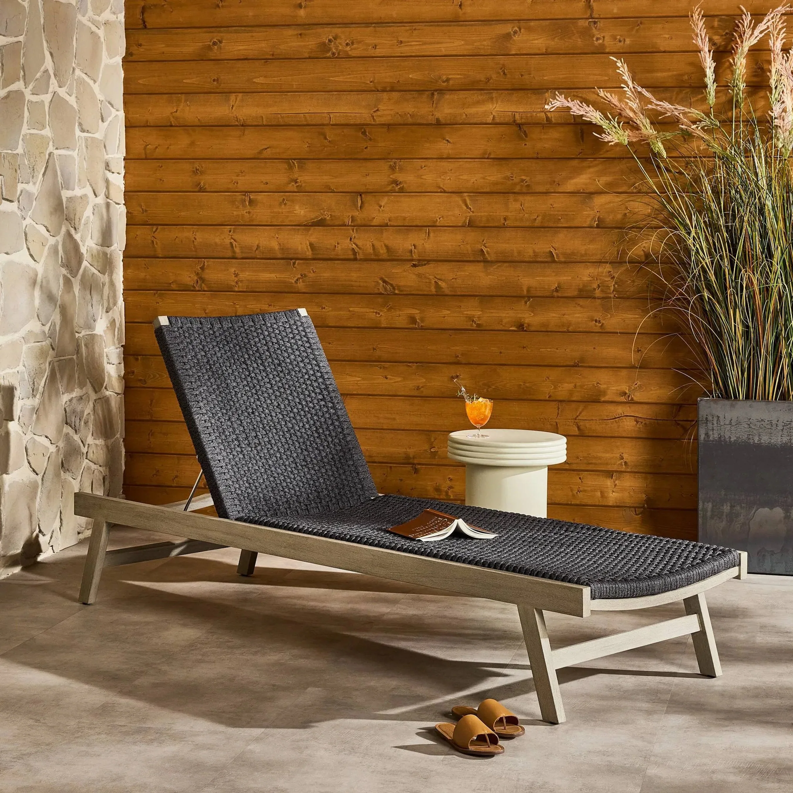 Delano Outdoor Chaise - Image 38