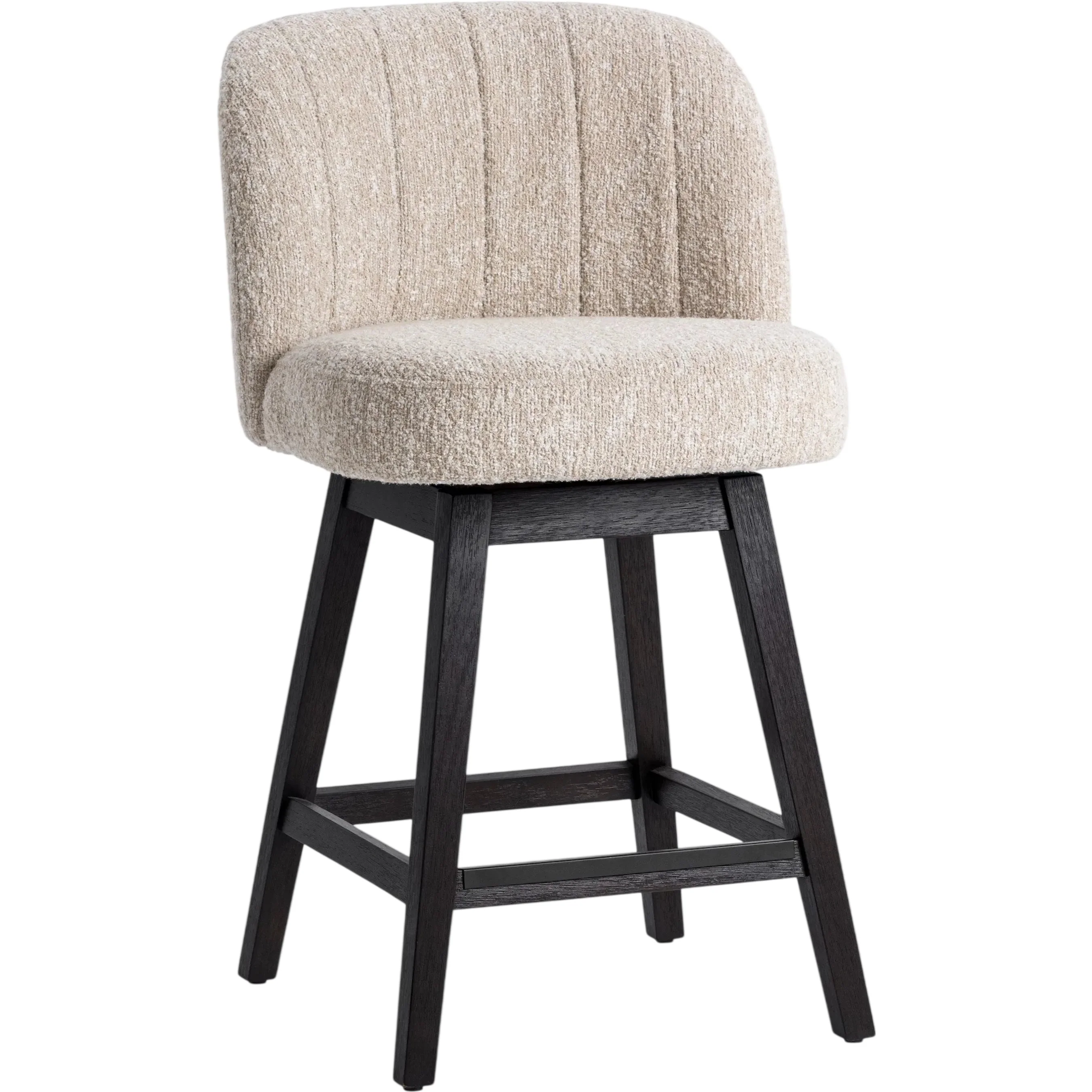 Della Top Grain Leather Counter Stool - Image 2