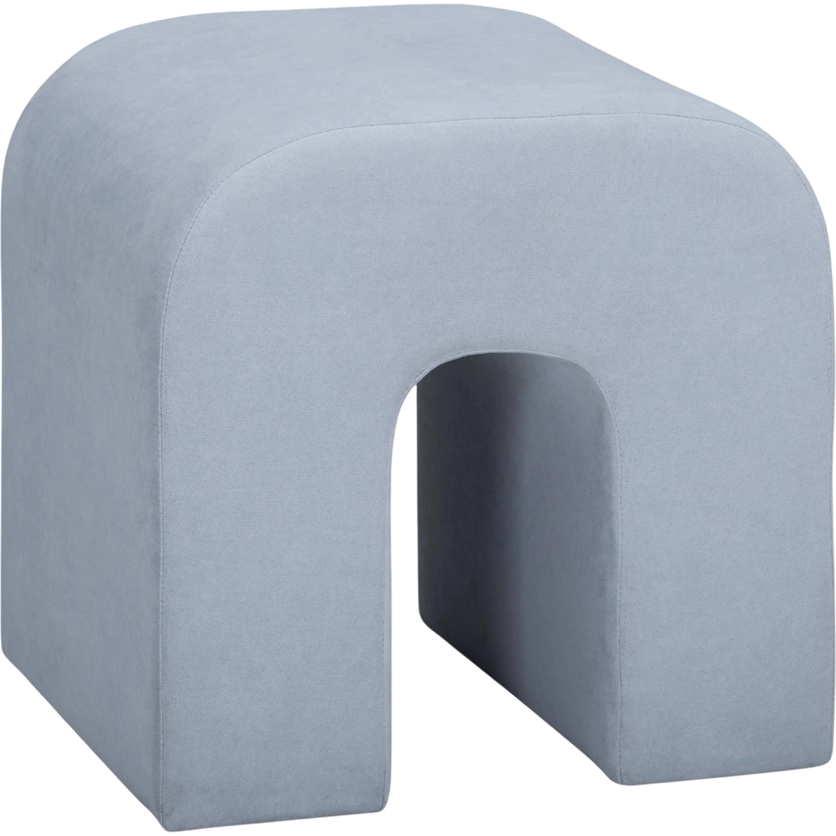 Desi Performance Velvet Ottoman - Image 2