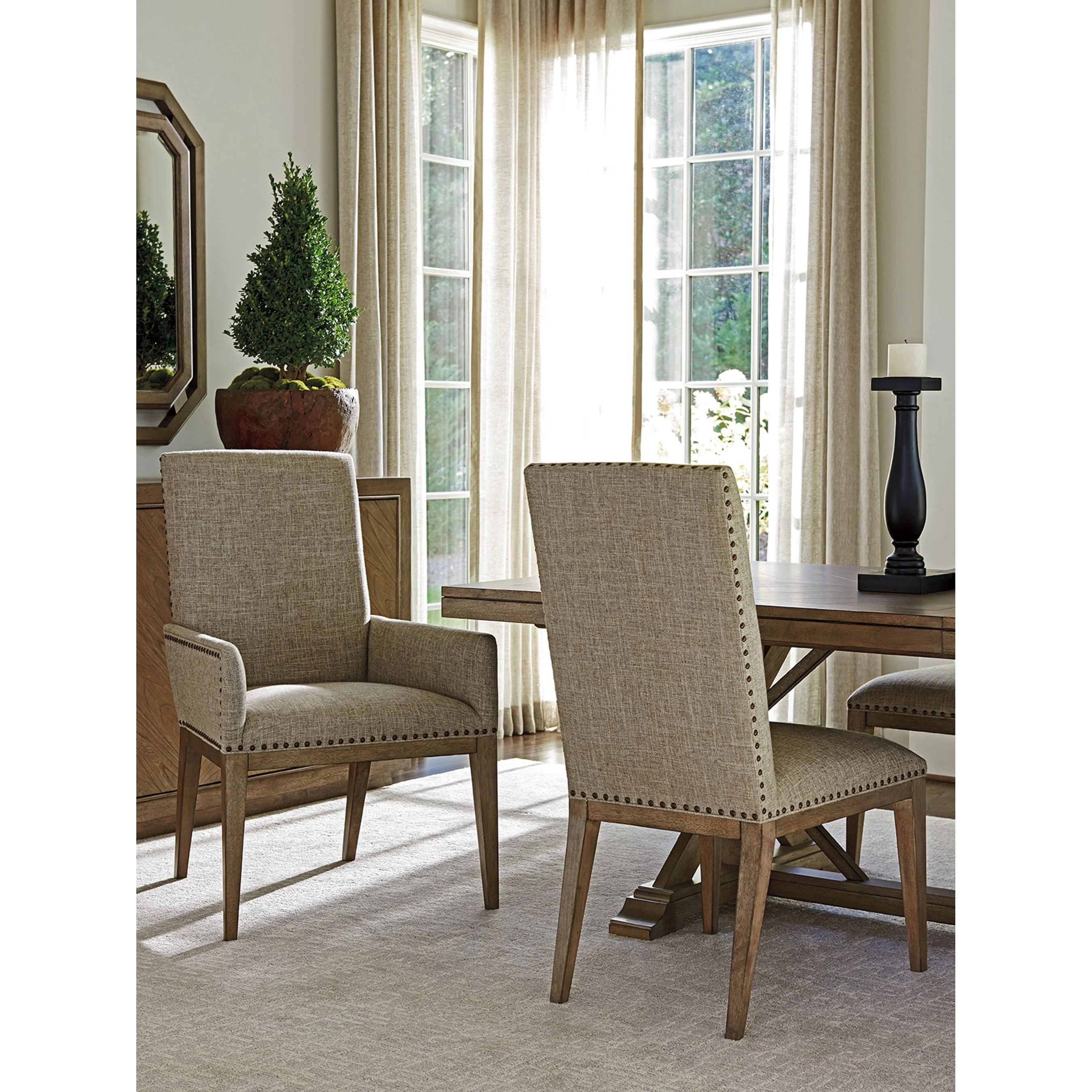 Devereaux Upholstered Arm Chair - Image 3