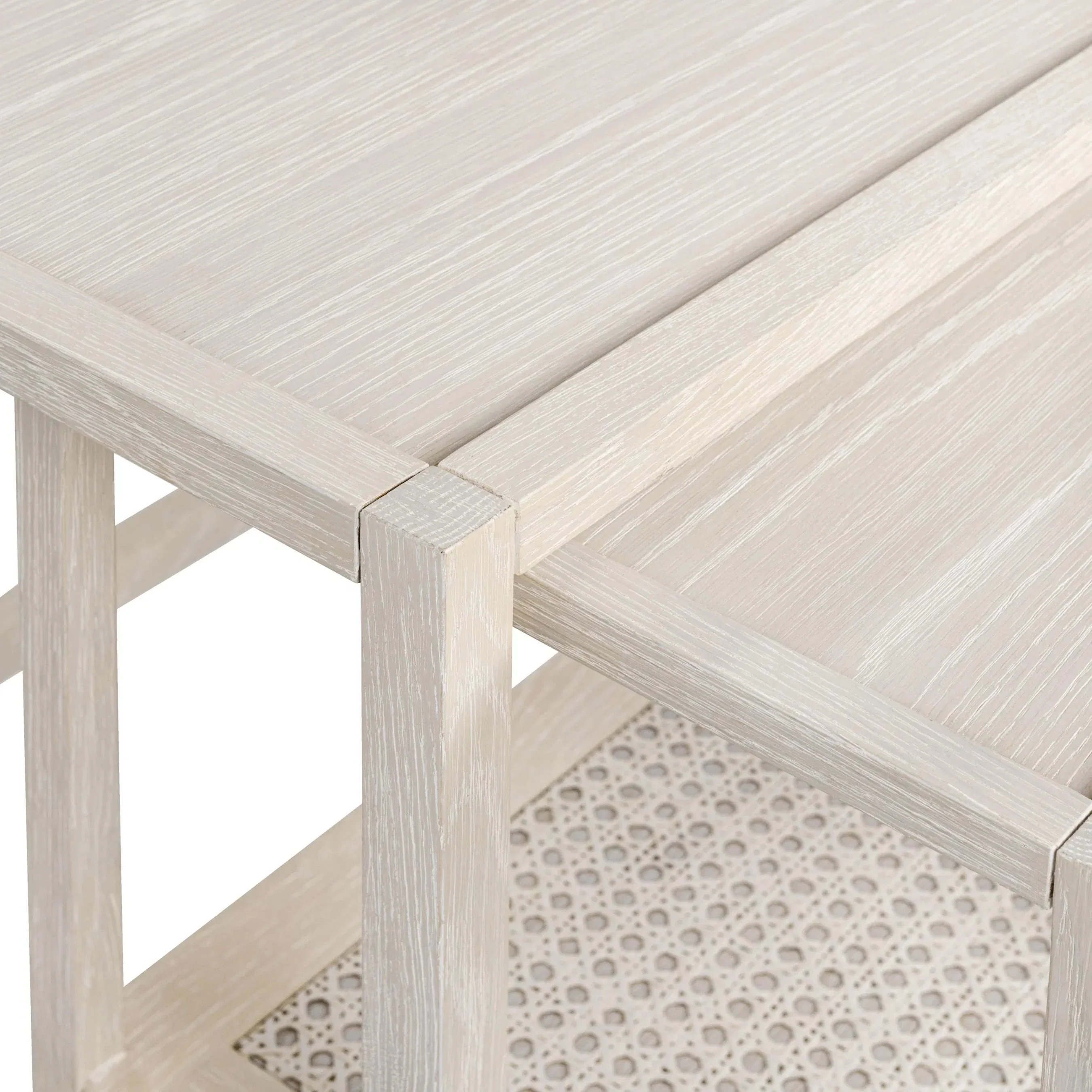 Devin Oak Wood Nesting End Table - Image 18