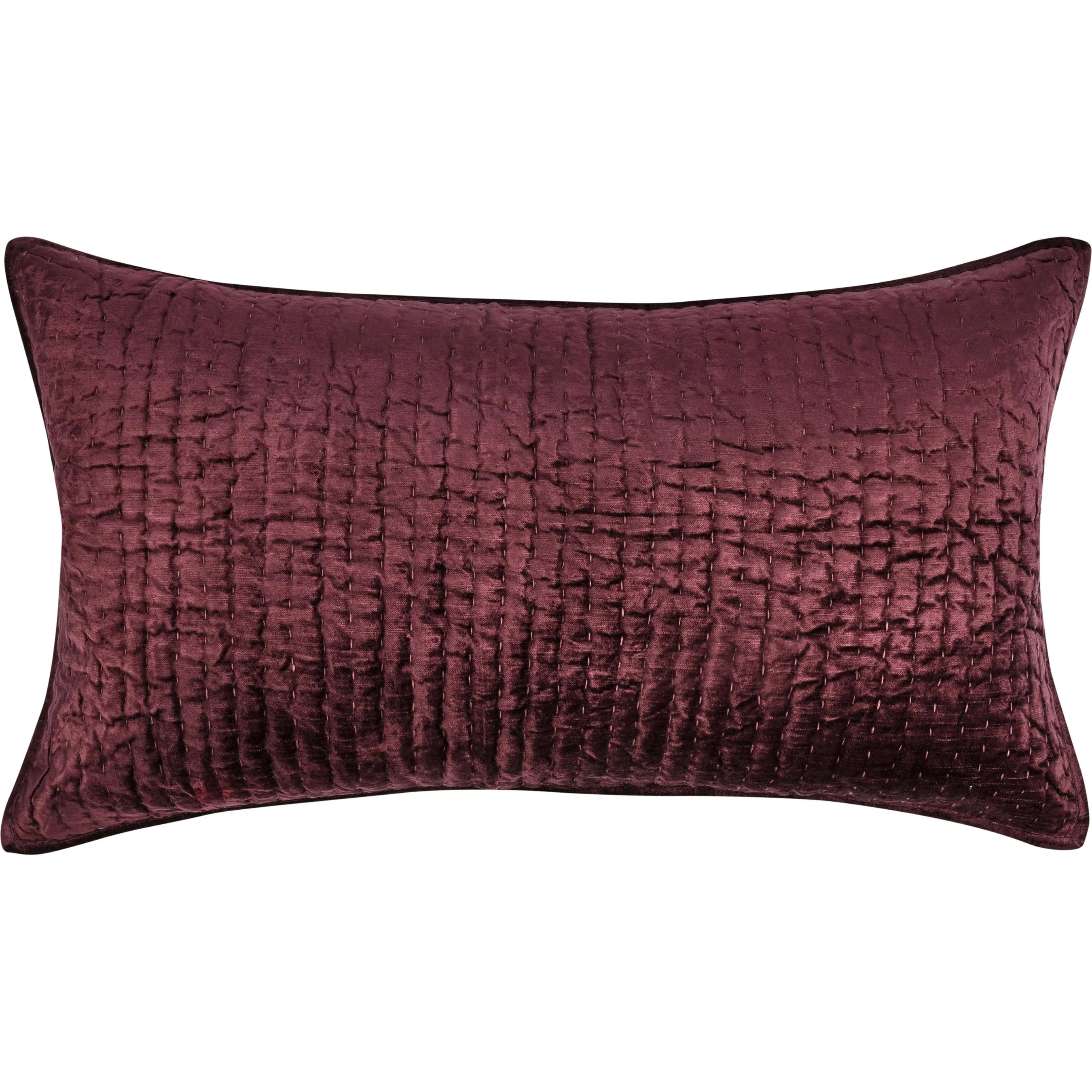 Dimitry 100% Rayon Velvet Bay Pillow