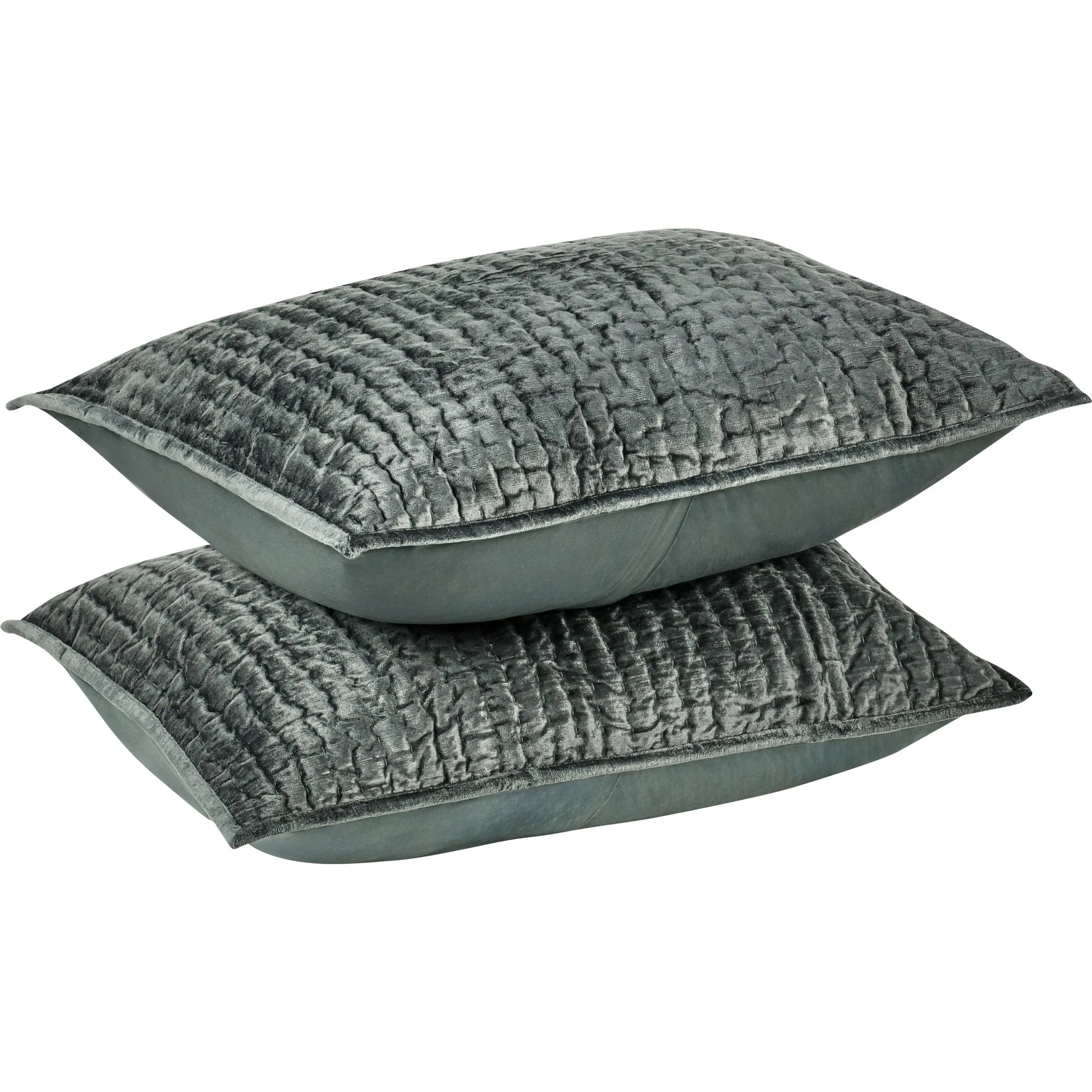 Dimitry 100% Rayon Velvet Bay Pillow - Image 72