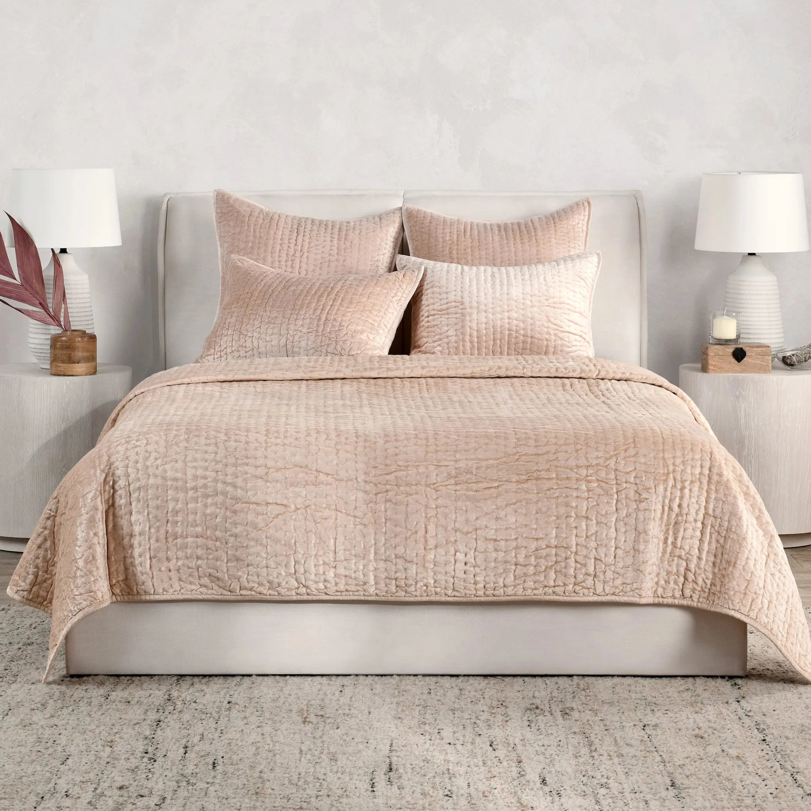 Dimitry 100% Rayon Velvet Bay Quilt - Image 119