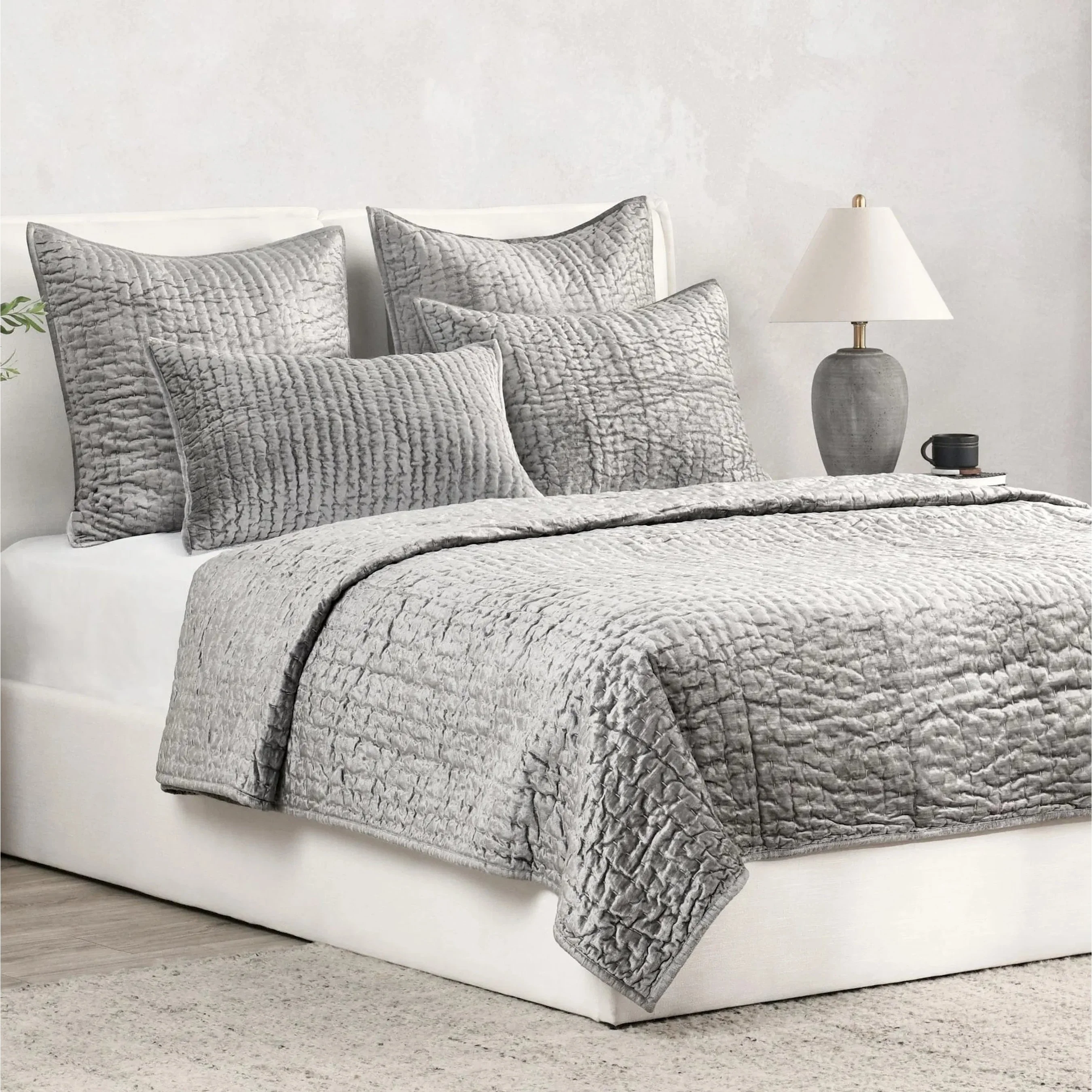 Dimitry 100% Rayon Velvet Bay Quilt - Image 74