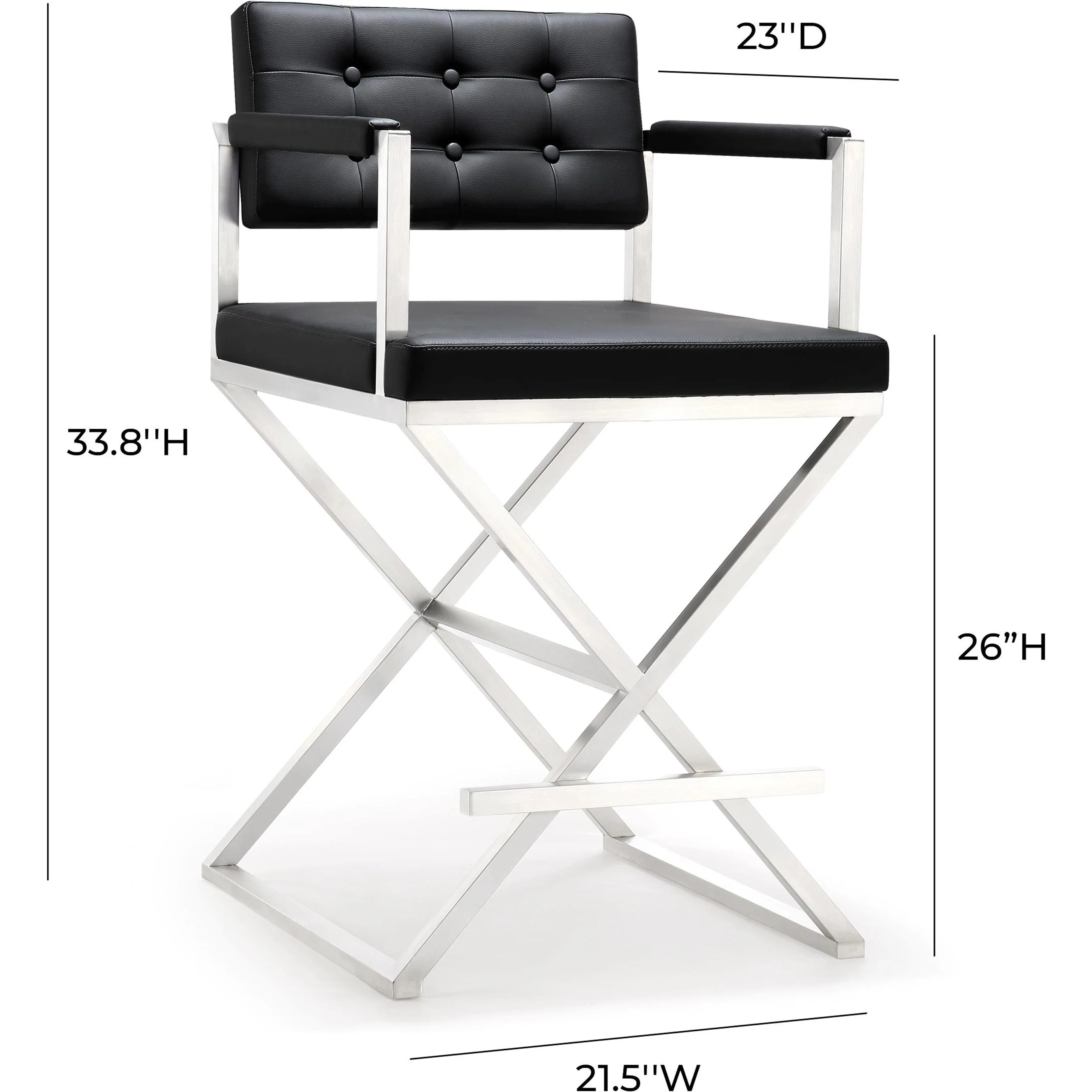 Director Counter Stool - Image 9