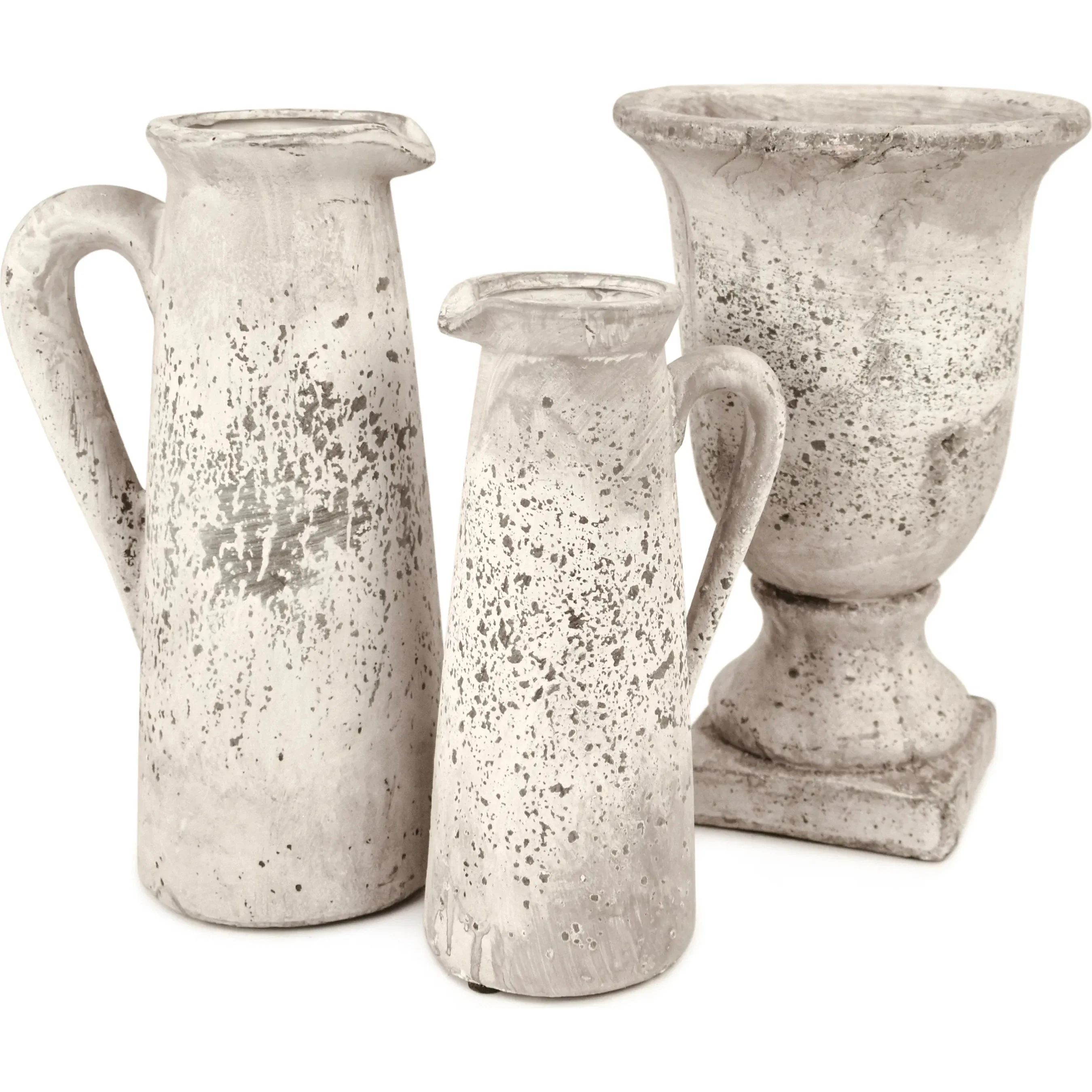 Distressed Grey Jug - Image 3
